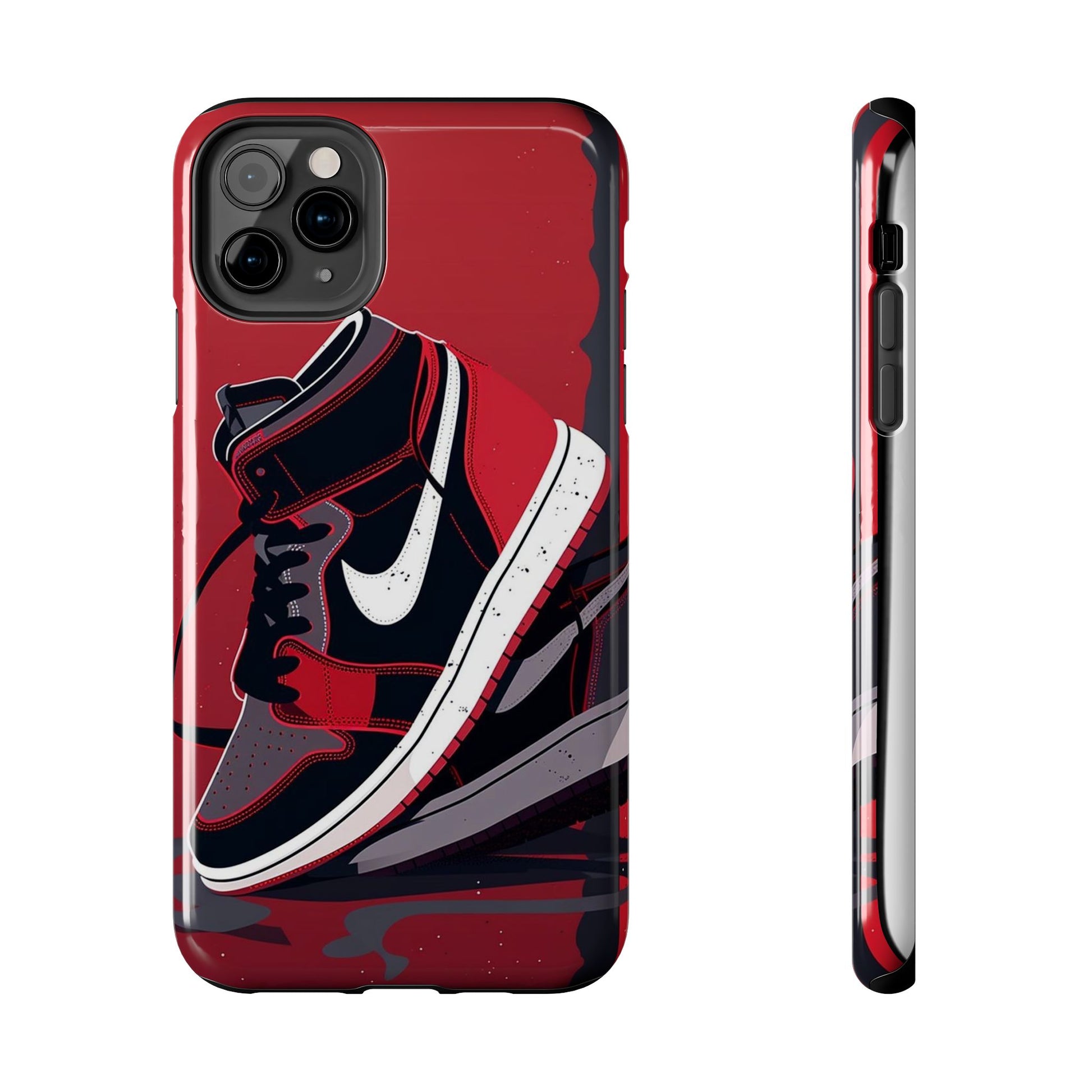 Retro Basketball Sneaker Art Phone Cases for iPhone & Samsung Galaxy Phones