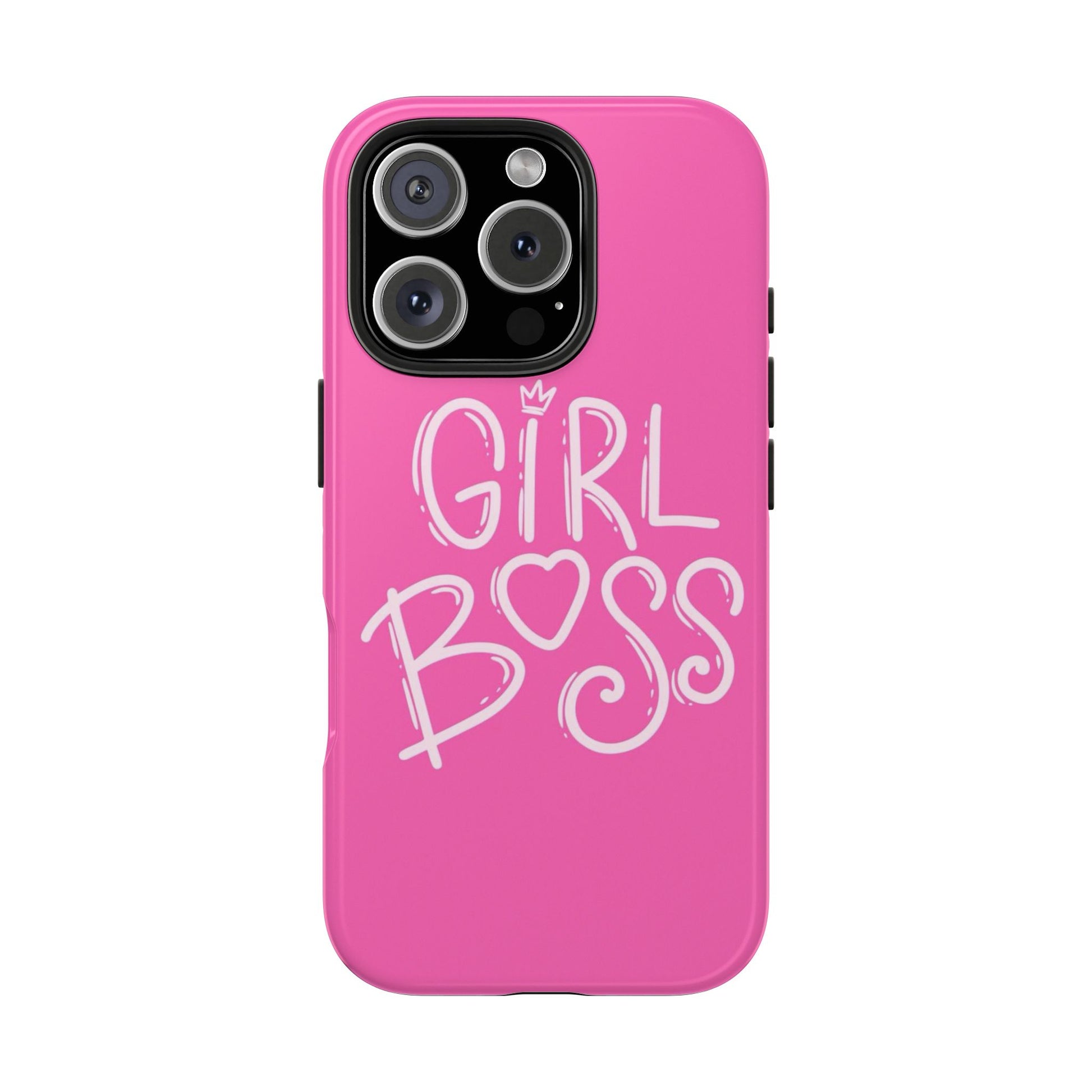 Girl Boss Girly Theme Phone Cases for iPhones & Samsung Phones