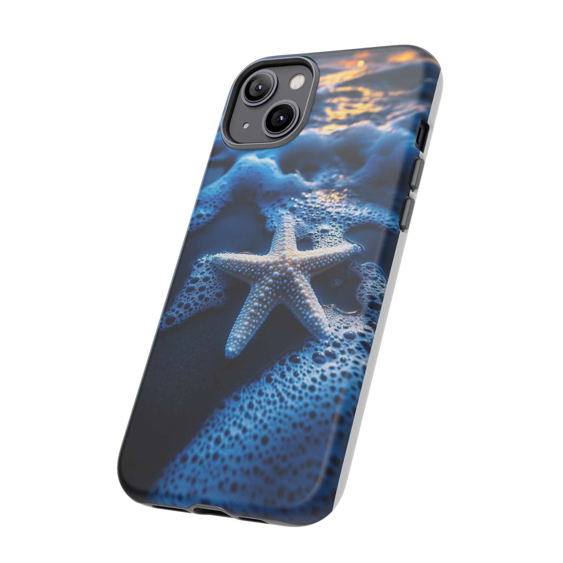 Starfish Beach Tough Cases for iPhones, Samsung, and Pixel
