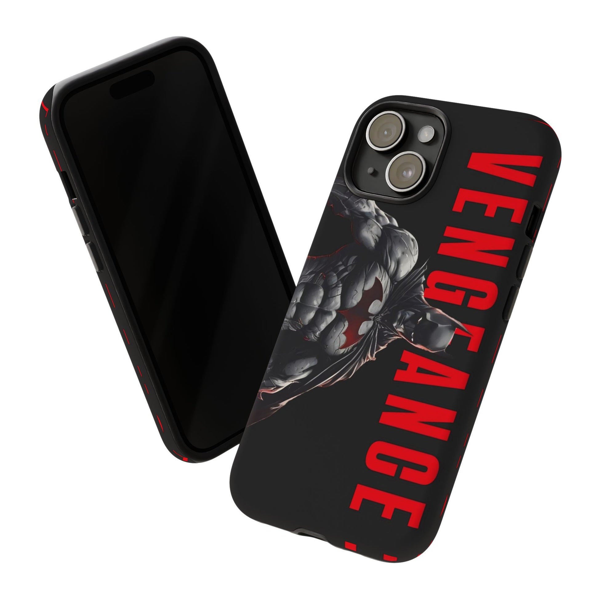DC Comics Batman Vengence Tough Cases for iPhones, Samsung, and Pixel