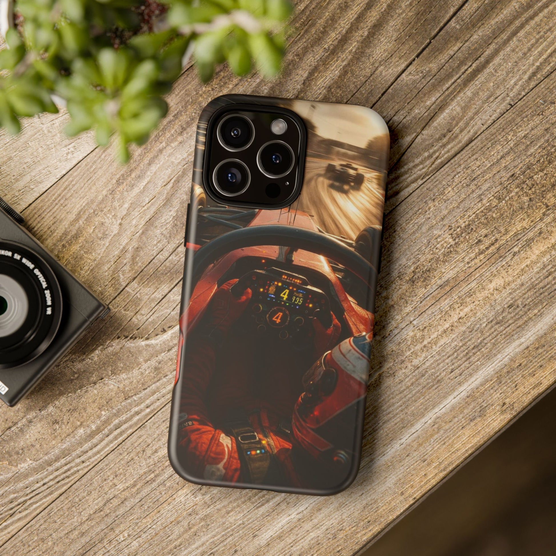 Formula 1 Cockpit Phone Case, Tough Cases for iPhones, Samsung, and Pixel