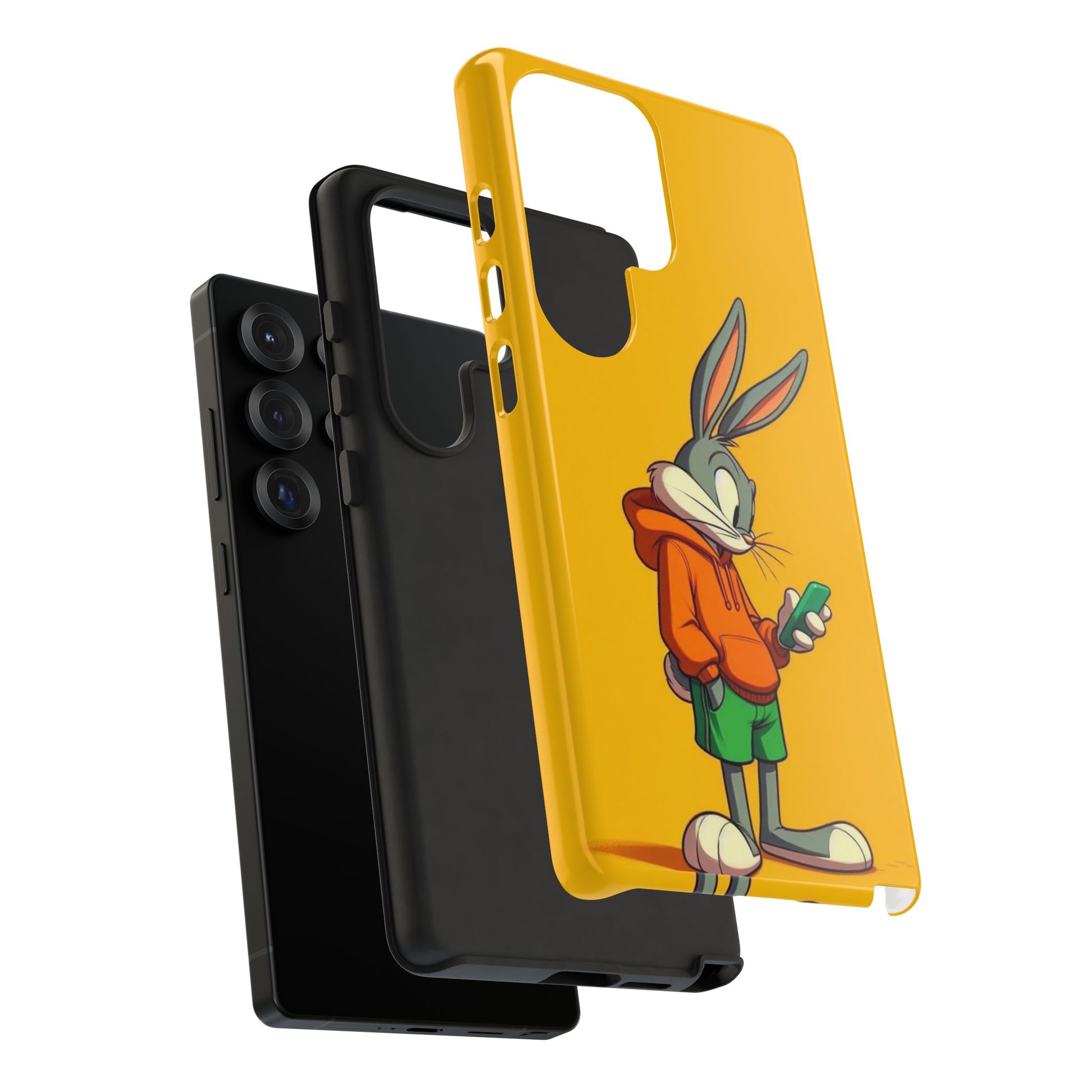 Bugs Bunny Tough Cases for iPhones, Samsung, and Pixel