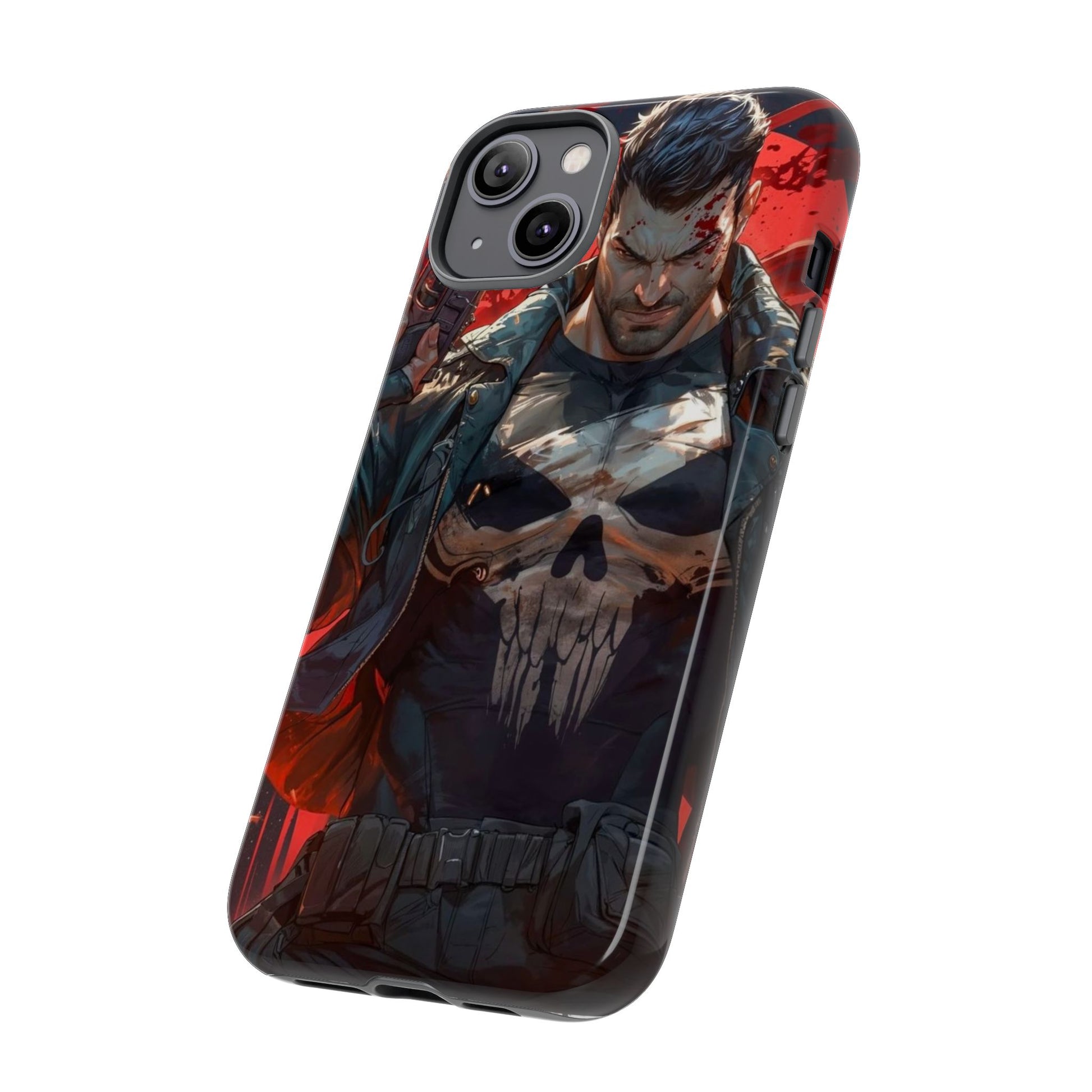 Punisher Tough Cases for iPhones, Samsung, and Pixel