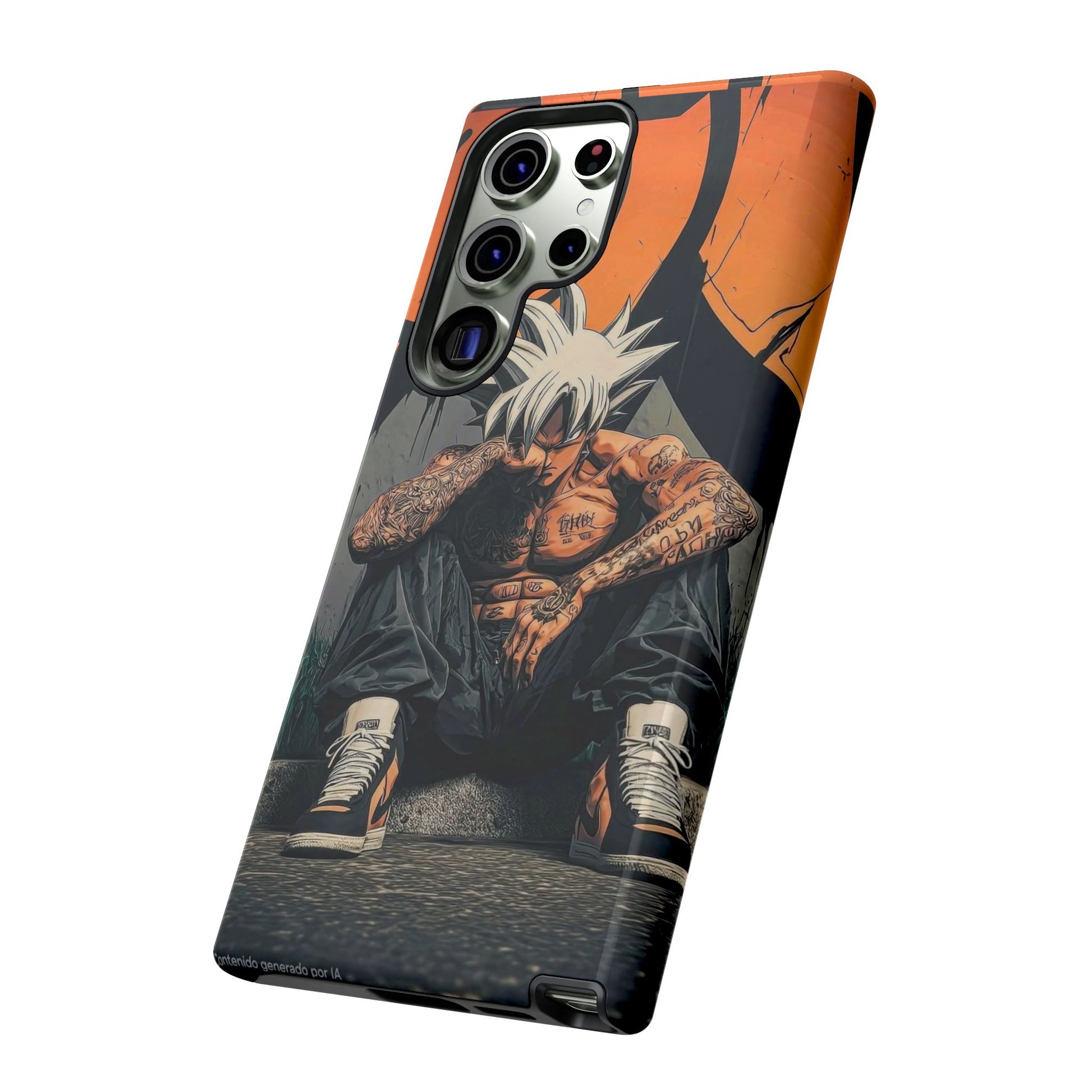 Anime DBZ Thug Tough Cases for iPhones, Samsung, and Pixel
