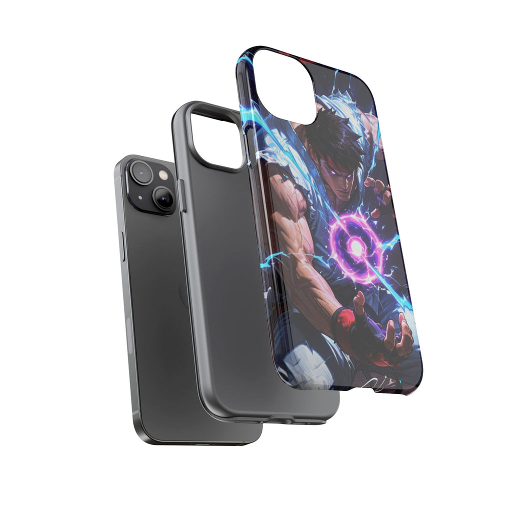 Street Fighter Ryu Gamer Art Tough Cases for iPhones, Samsung, and Pixel