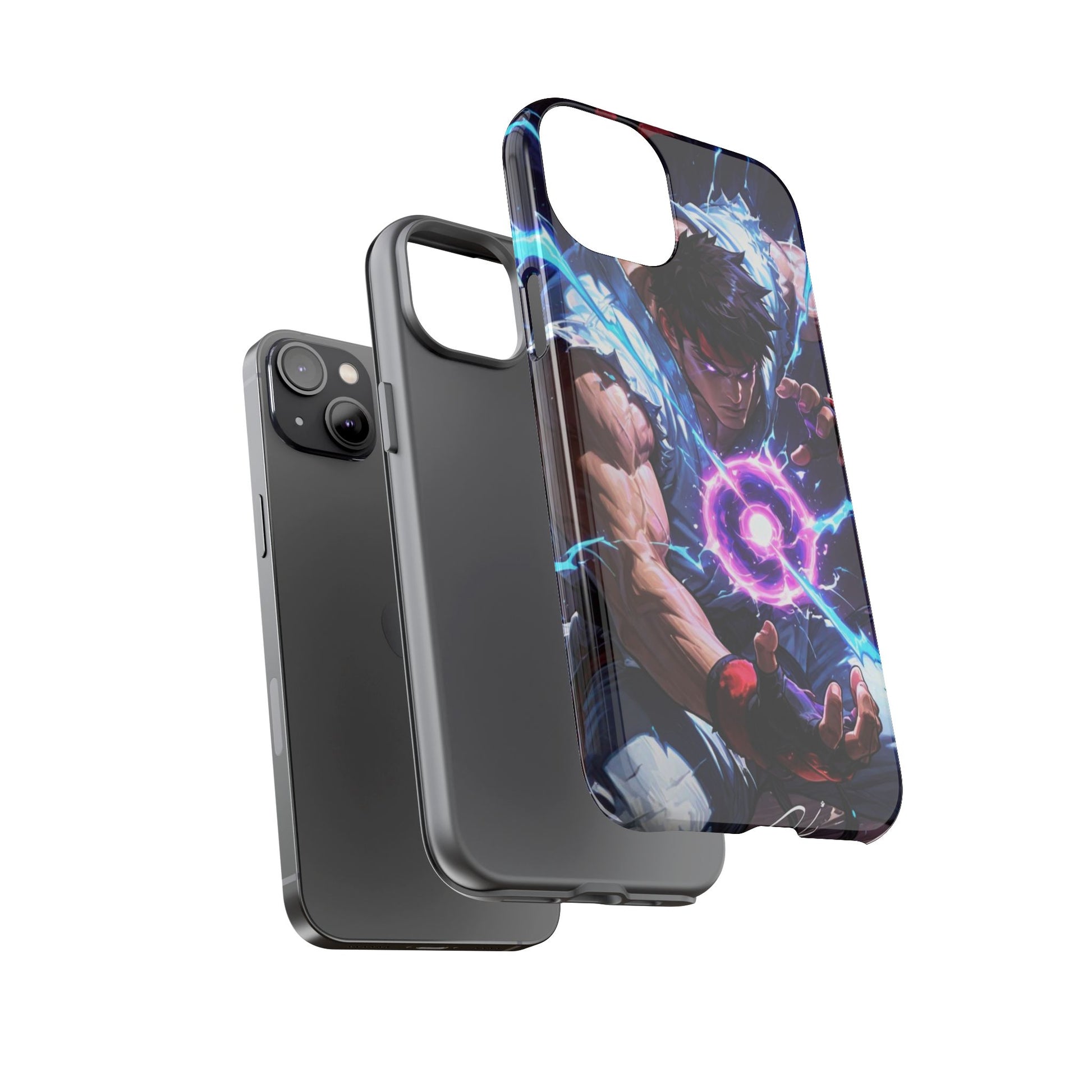 Street Fighter Ryu Gamer Art Tough Cases for iPhones, Samsung, and Pixel
