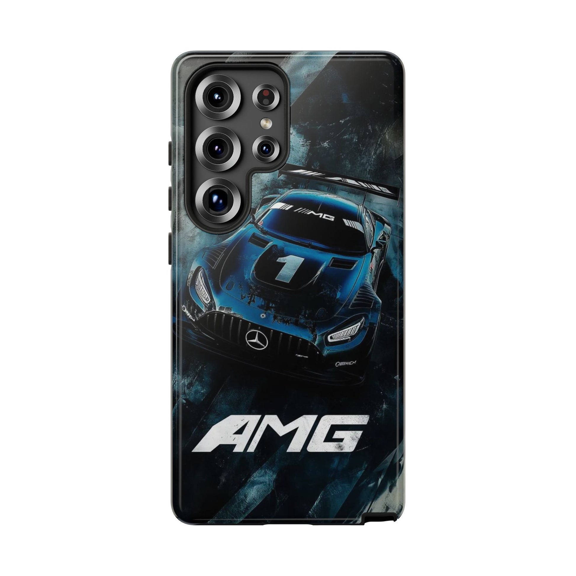 Mercedes AMG Racing Car Tough Cases for iPhones, Samsung, and Pixel