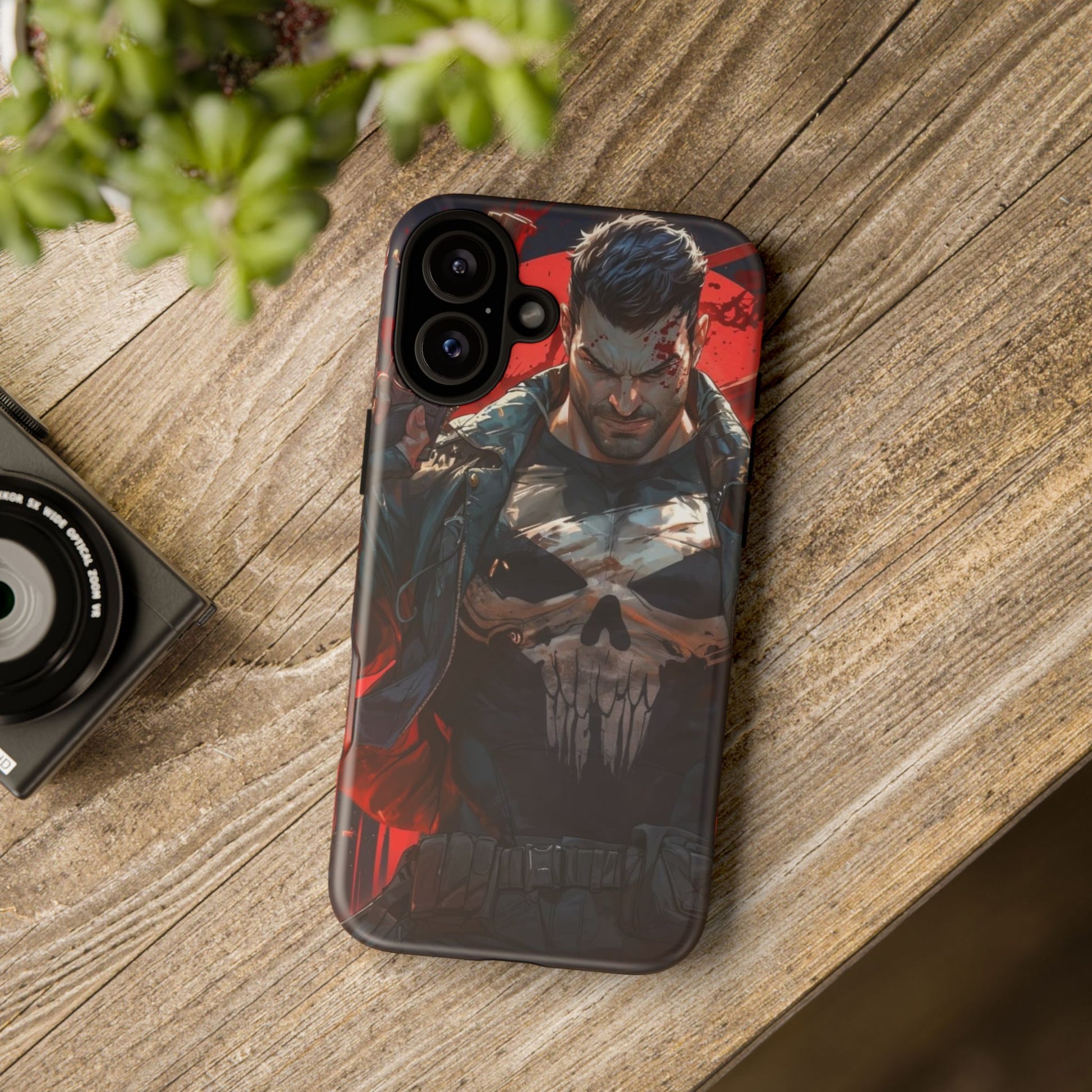 Punisher Tough Cases for iPhones, Samsung, and Pixel