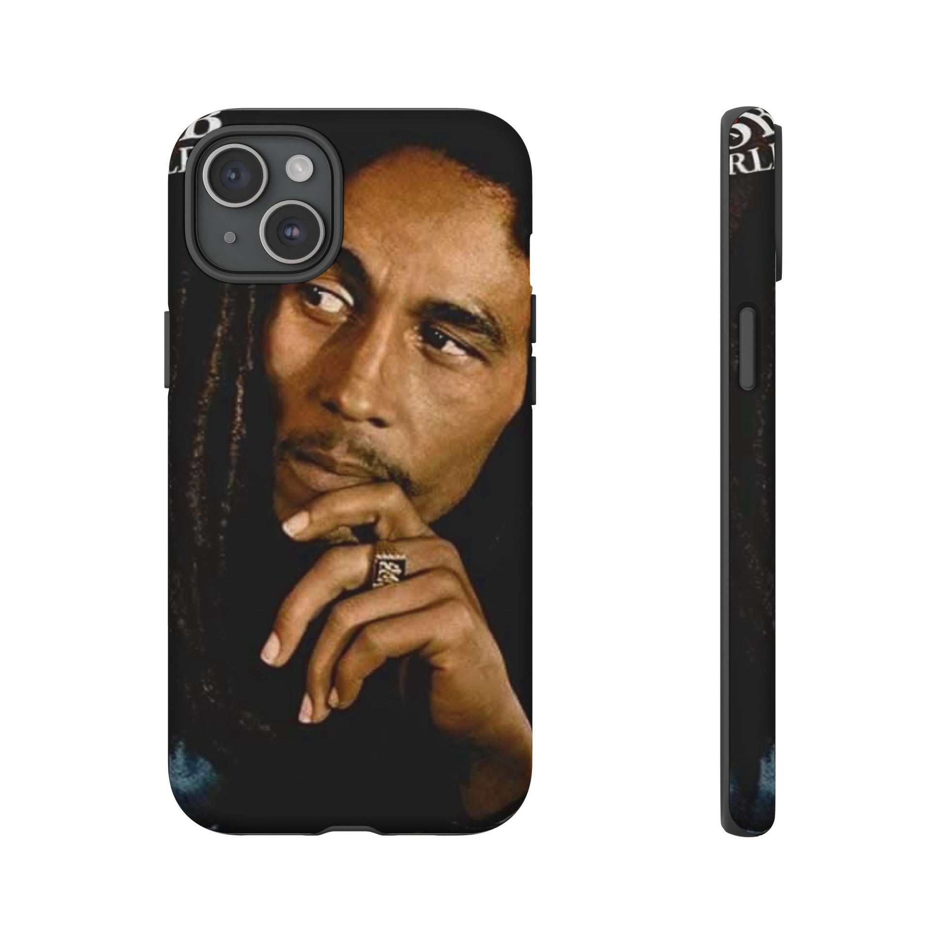 Marley Reggae Tough Cases for iPhones, Samsung, and Pixel