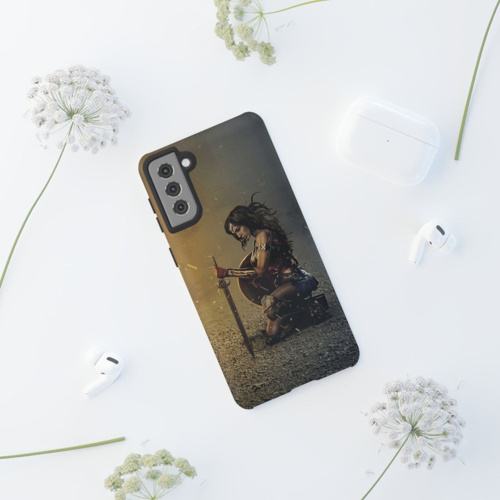 Gal Gadot Wonder Woman Tough Cases for iPhones, Samsung, and Pixel