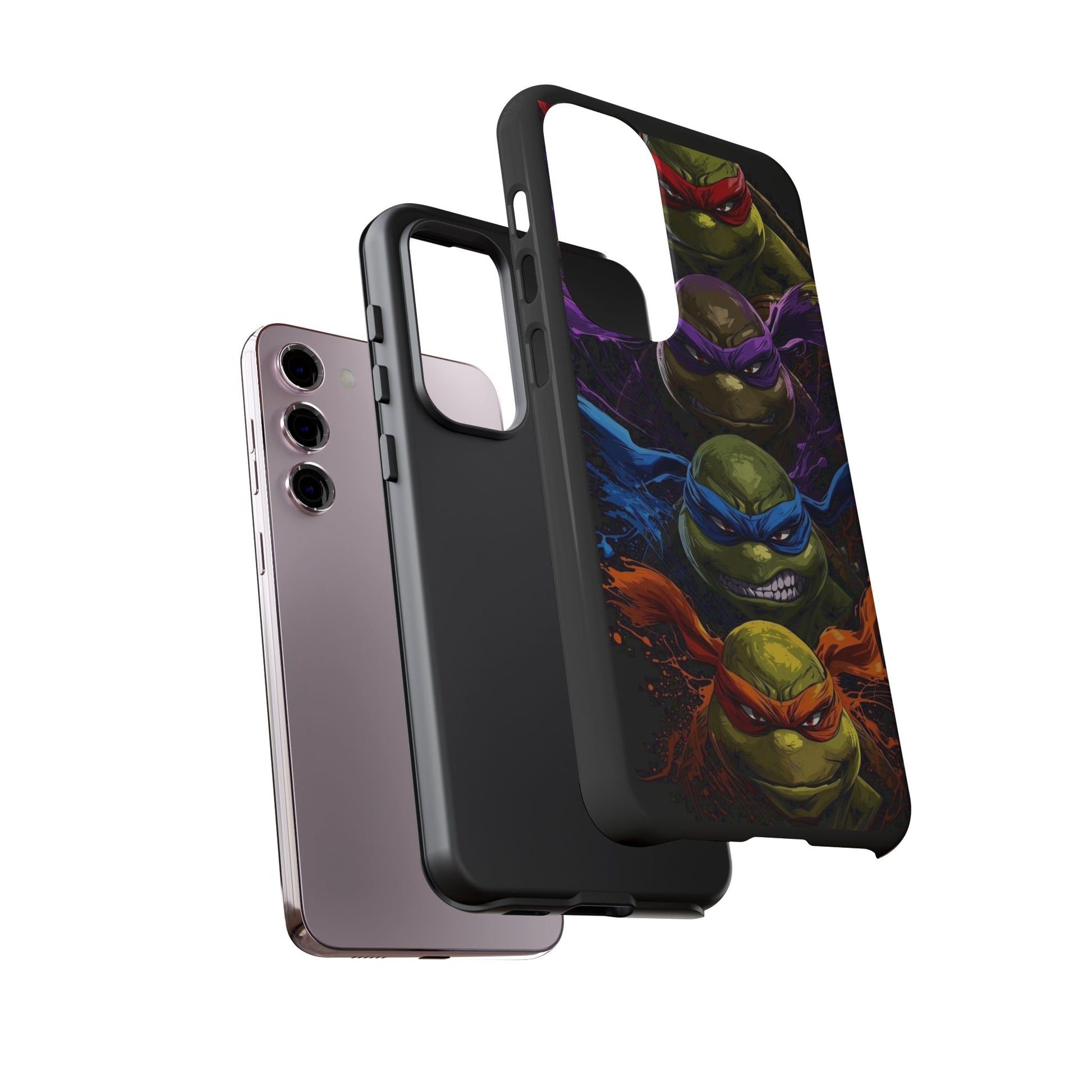 Ninja Turtles Tough Cases for iPhones, Samsung, and Pixel