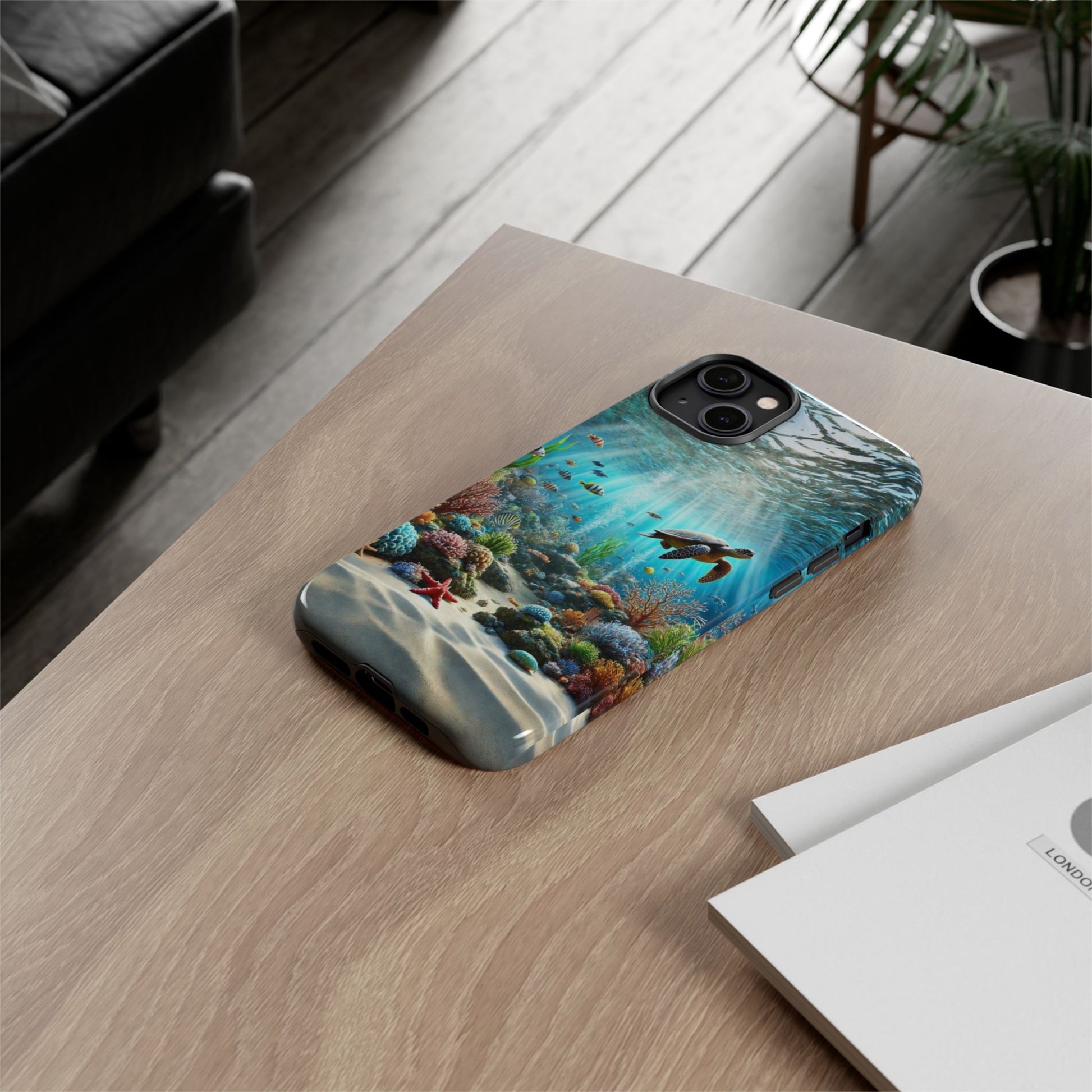 Under Sea Landscape Tough Cases for iPhones, Samsung, and Pixel