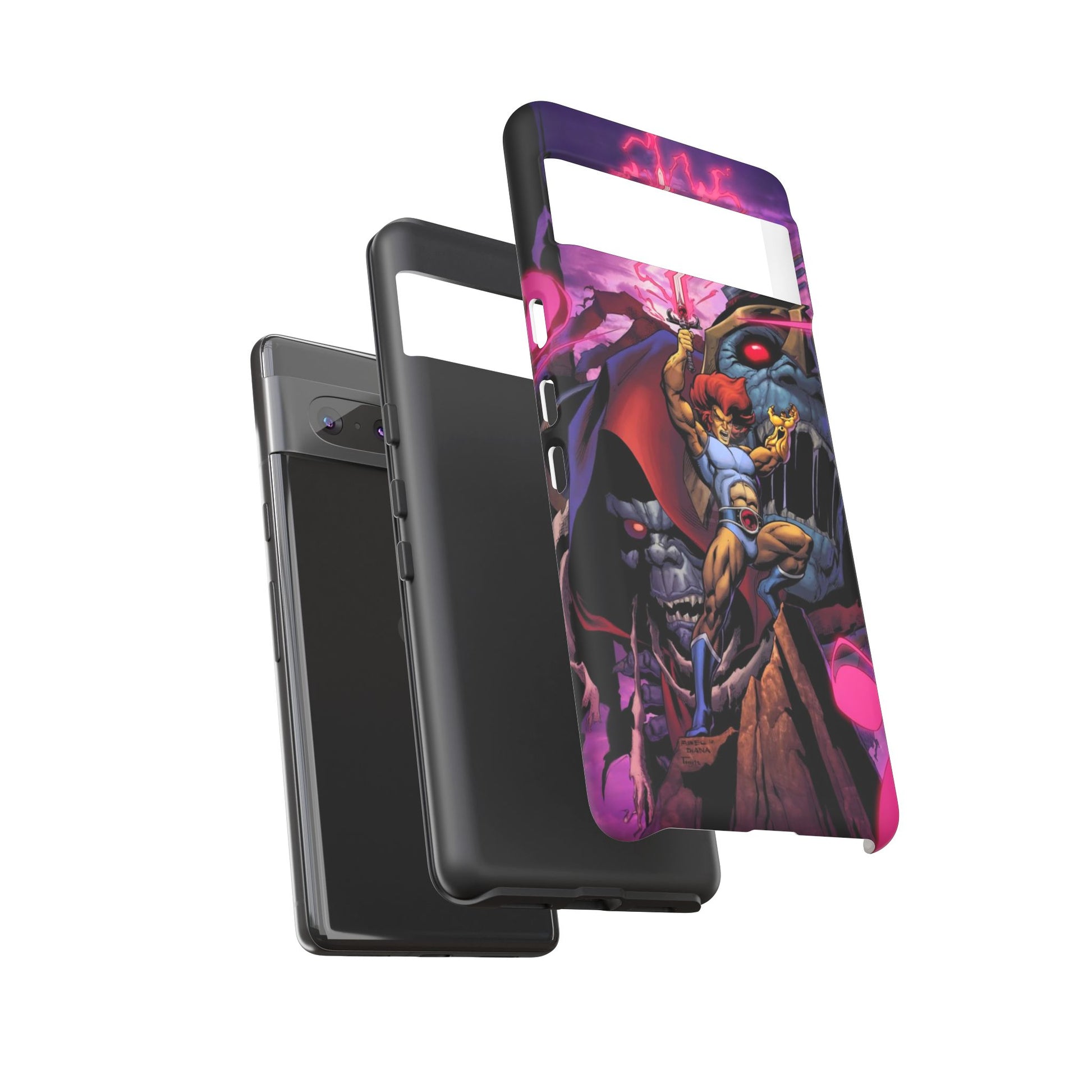 Thundercats Lion O x Mumra Tough Cases for iPhones, Samsung, and Pixel