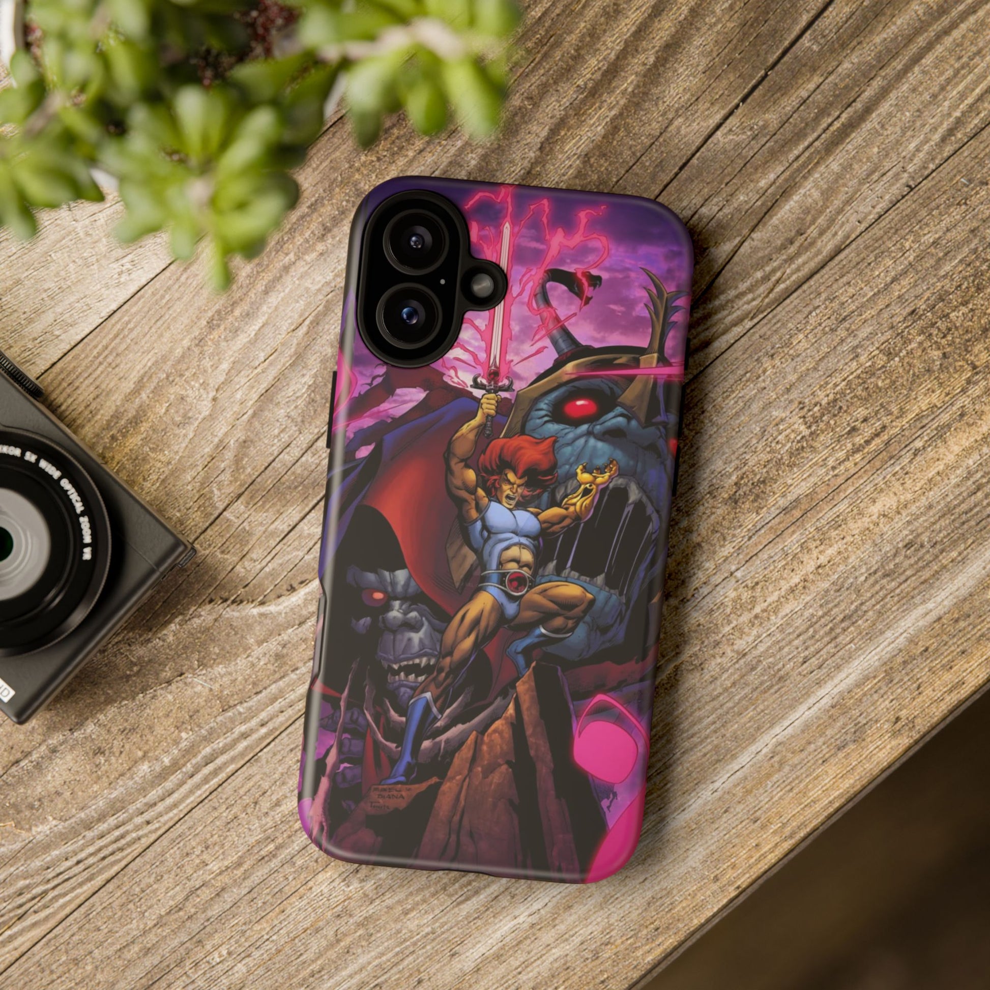 Thundercats Lion O x Mumra Tough Cases for iPhones, Samsung, and Pixel