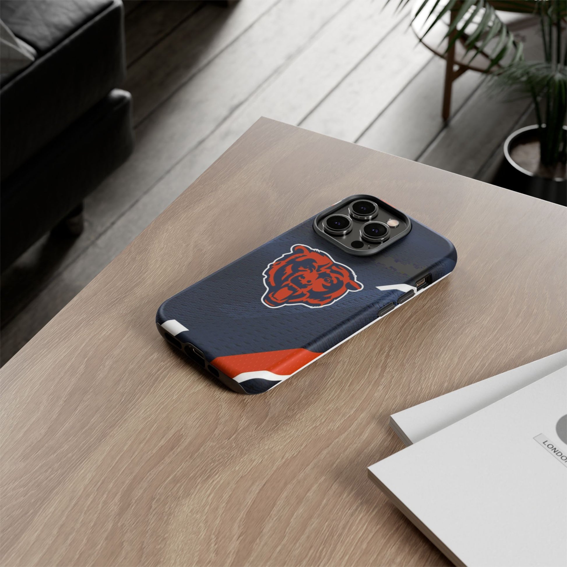Football Chicago Bears Phone Case, Tough Cases for iPhones, Samsung, and Pixel
