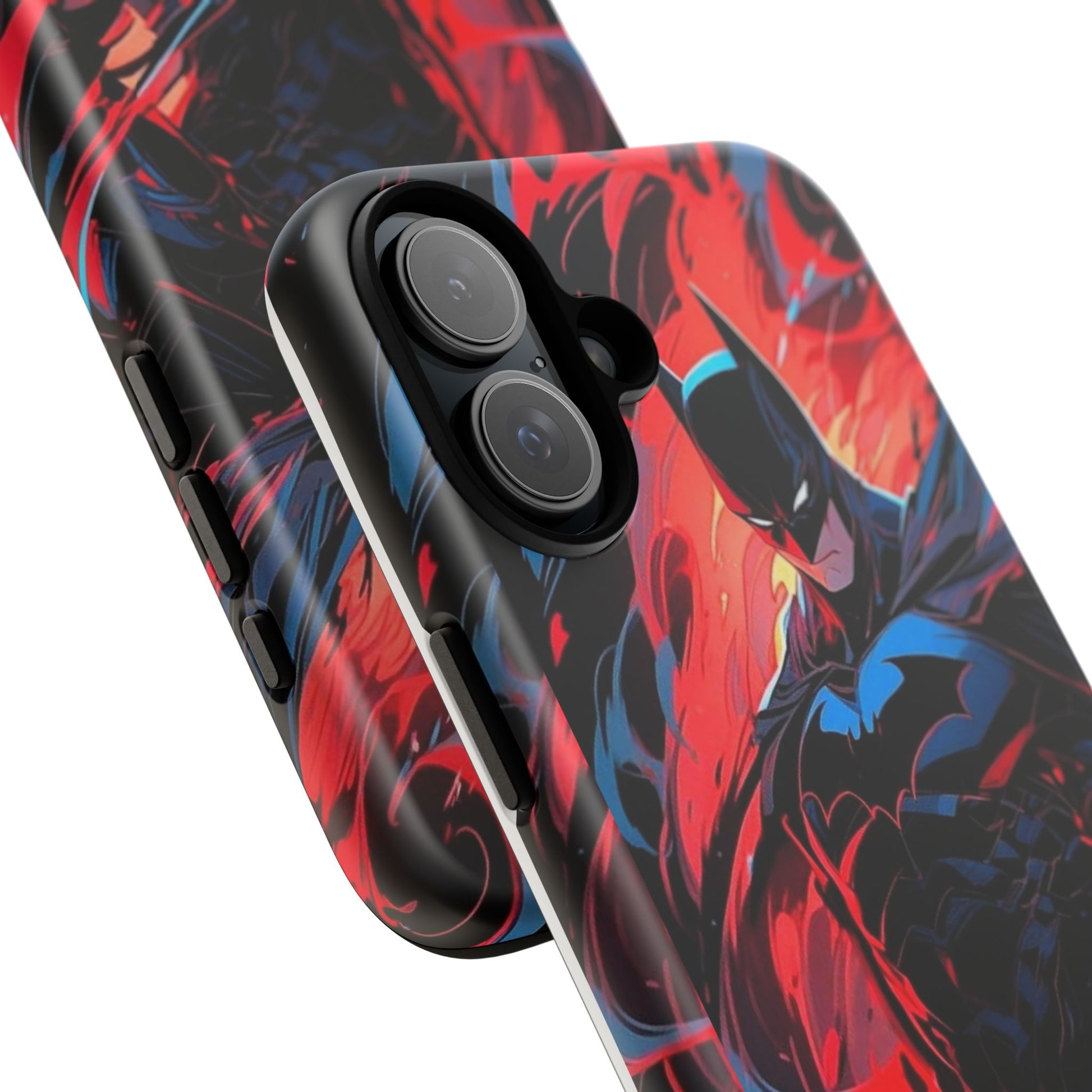 The Dark Knight Batman Art Tough Cases for iPhones, Samsung, and Pixel