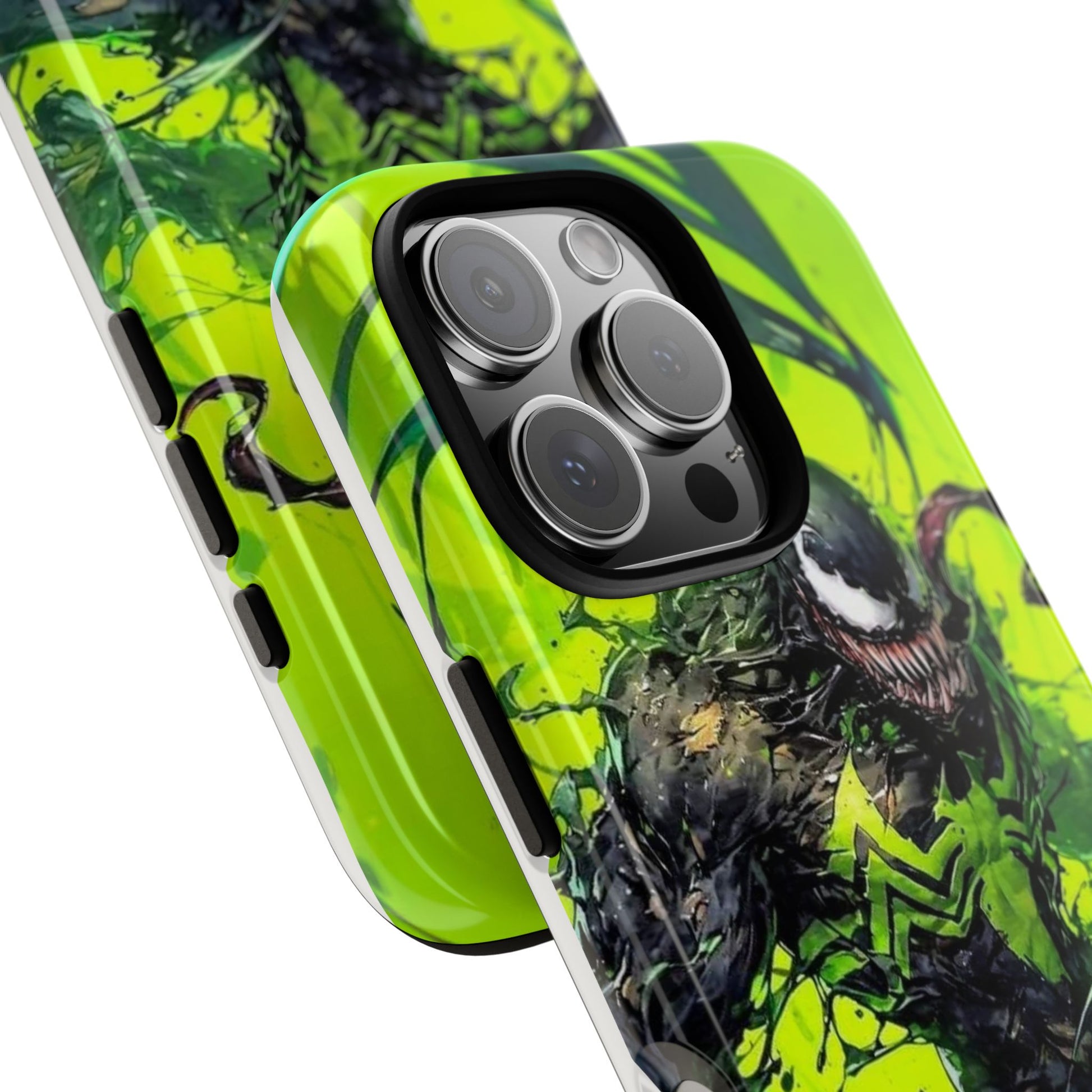 Evil Venom Phone Case, Tough Cases, Marvel Comics Phone for iPhones, Samsung, and Pixel
