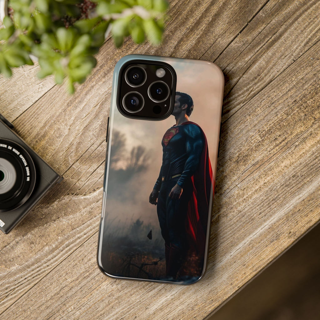 Henry Cavil Superman Tough Cases for iPhones, Samsung, and Pixel