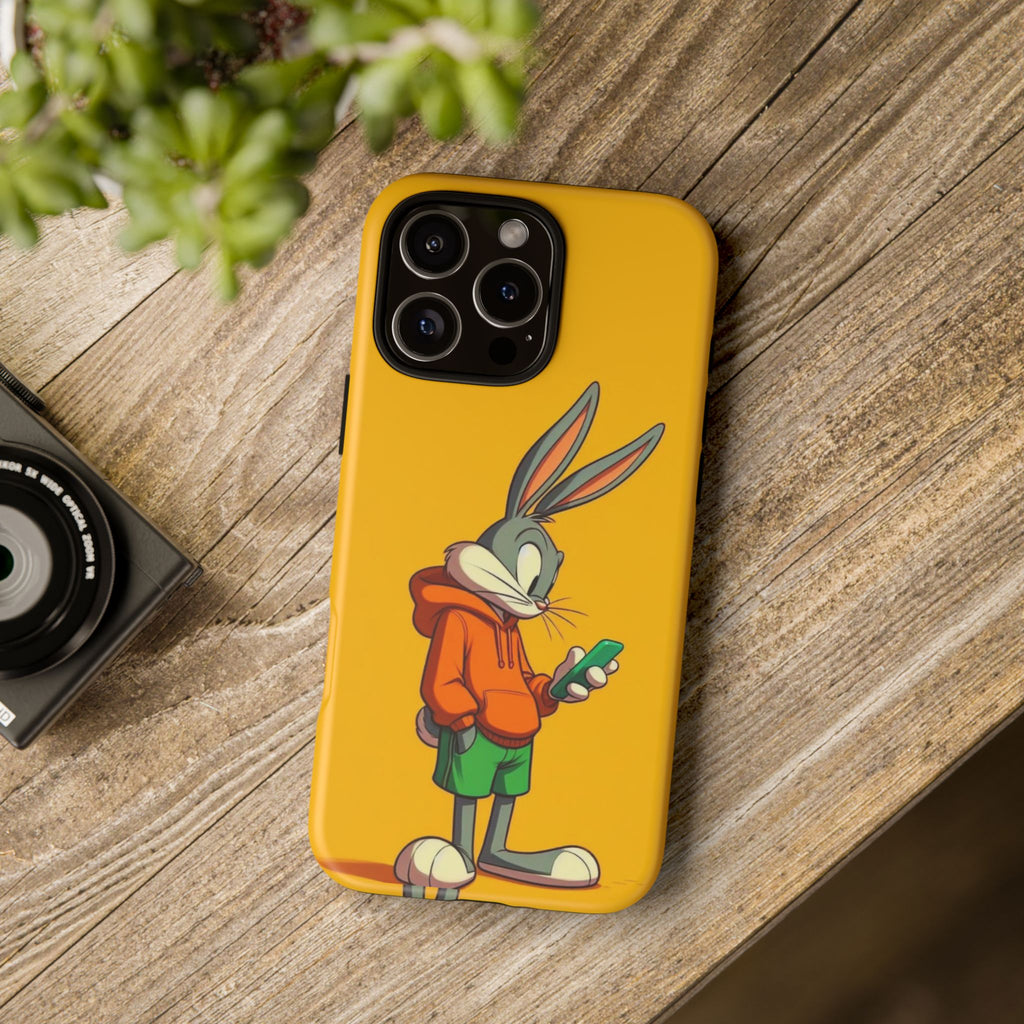 Bugs Bunny Tough Cases for iPhones, Samsung, and Pixel