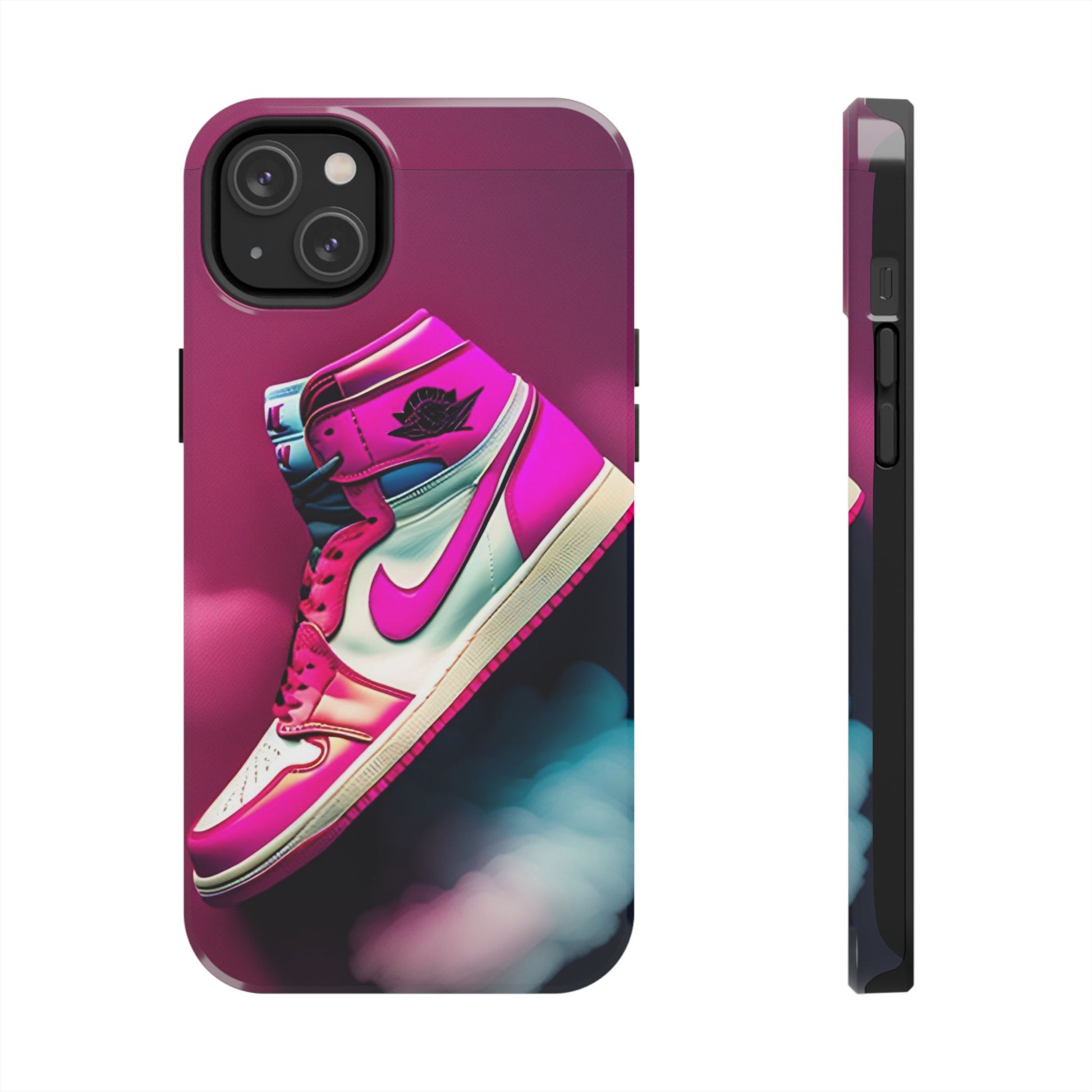 Pink Jordan Sneakers Phone Cases for iPhones & Samsung Phones