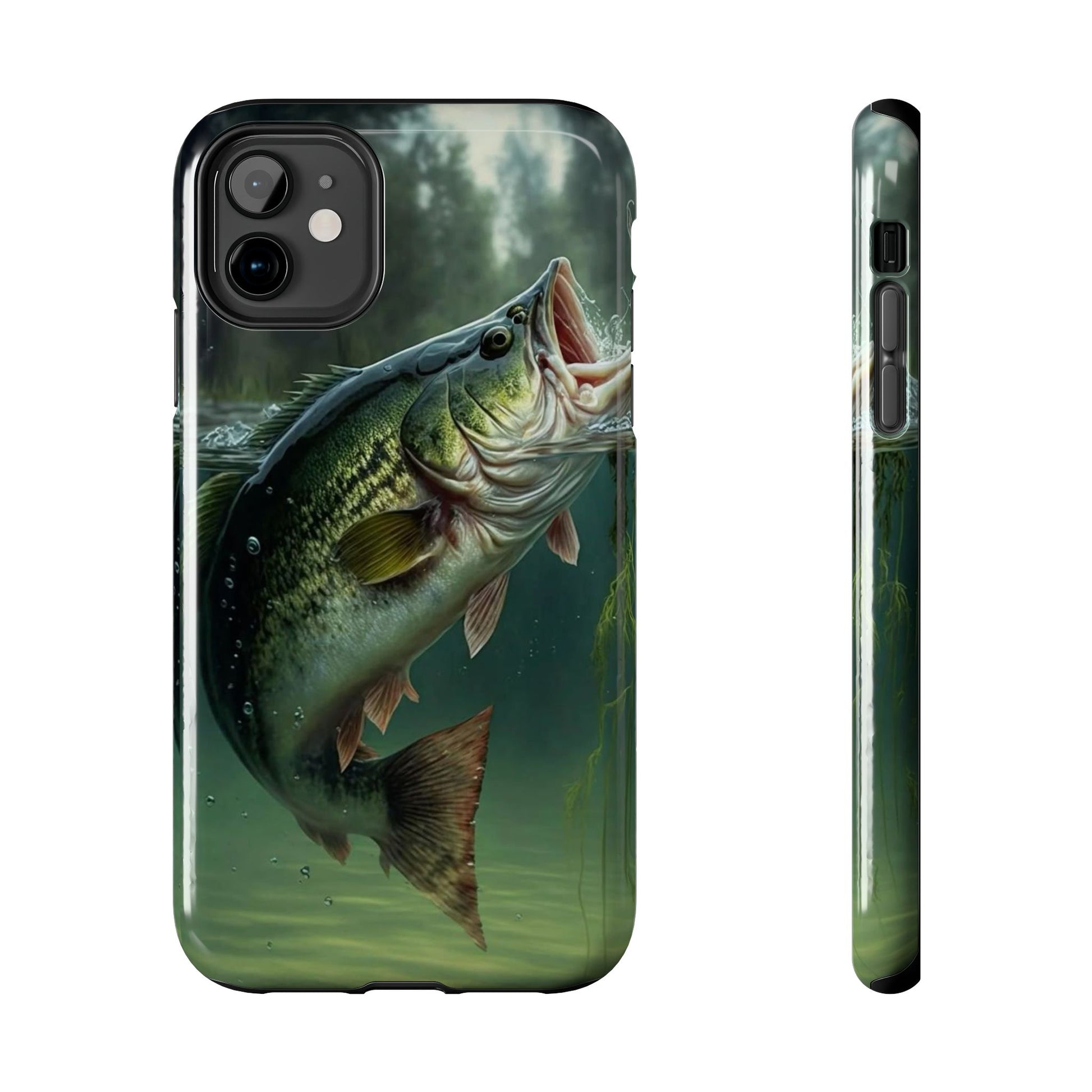 Large Mouth Bass Theme Phone Cases for iPhones & Samsung Phones