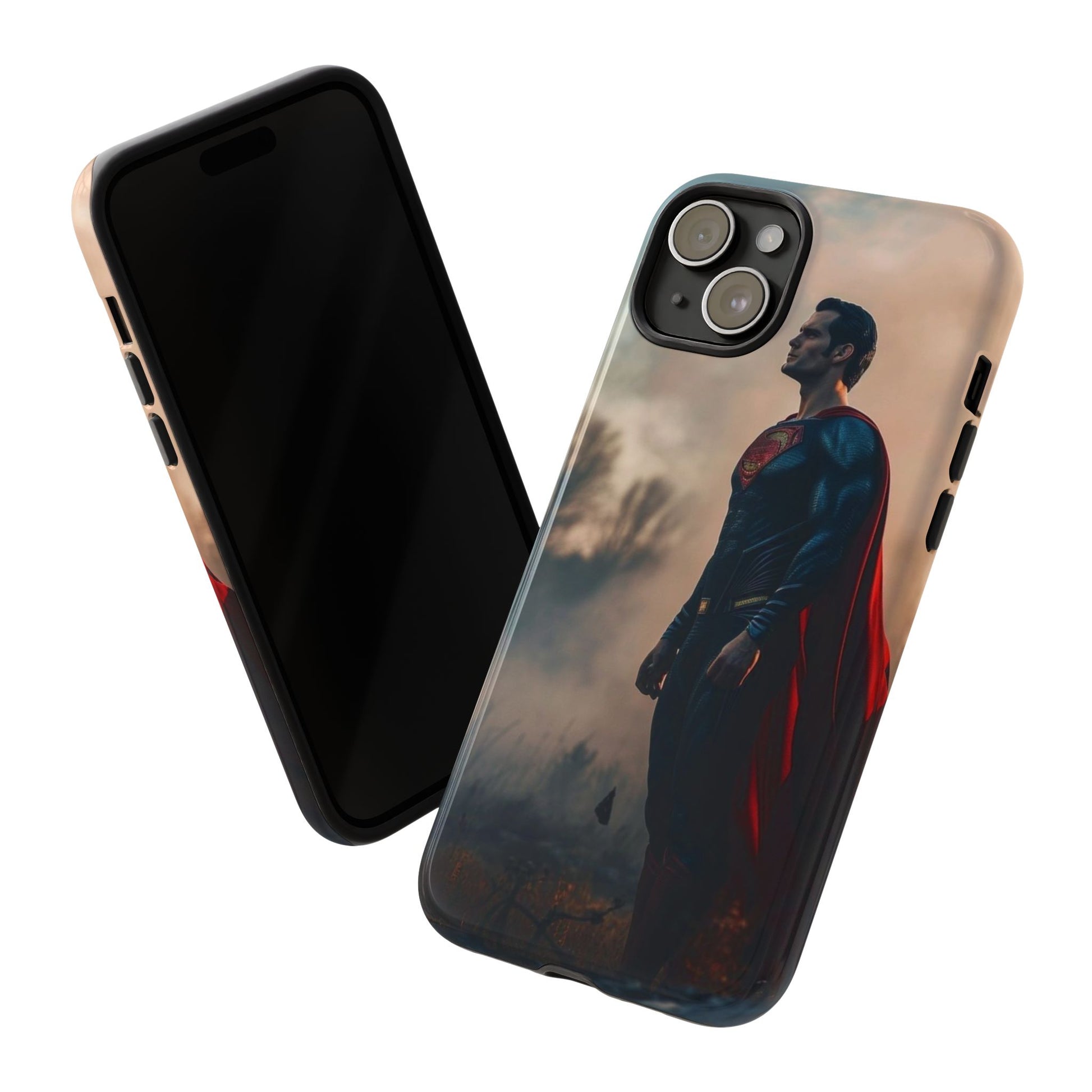Henry Cavil Superman Tough Cases for iPhones, Samsung, and Pixel