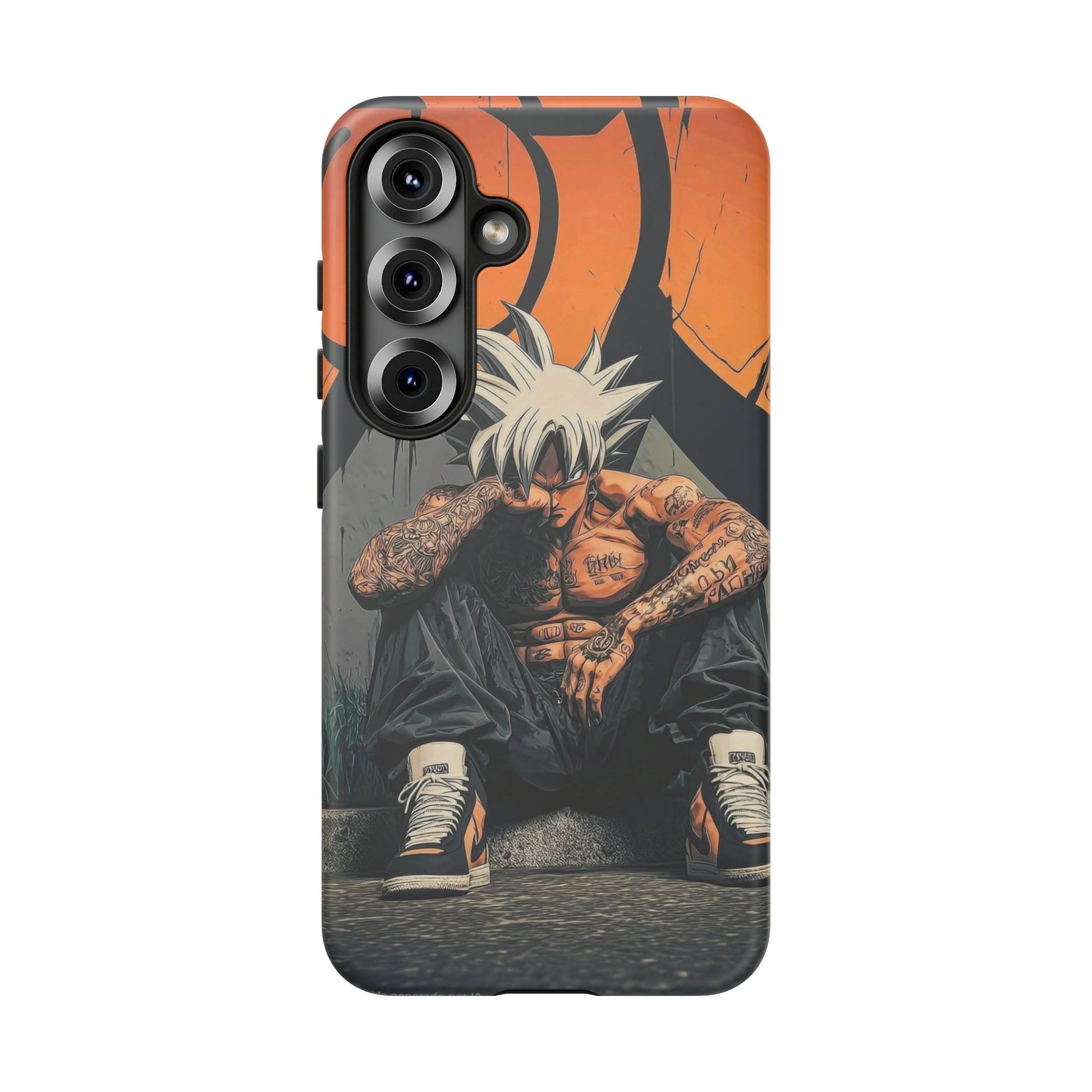 Anime DBZ Thug Tough Cases for iPhones, Samsung, and Pixel