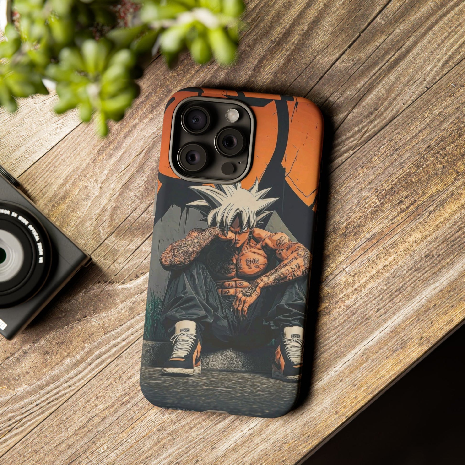 Anime DBZ Thug Tough Cases for iPhones, Samsung, and Pixel