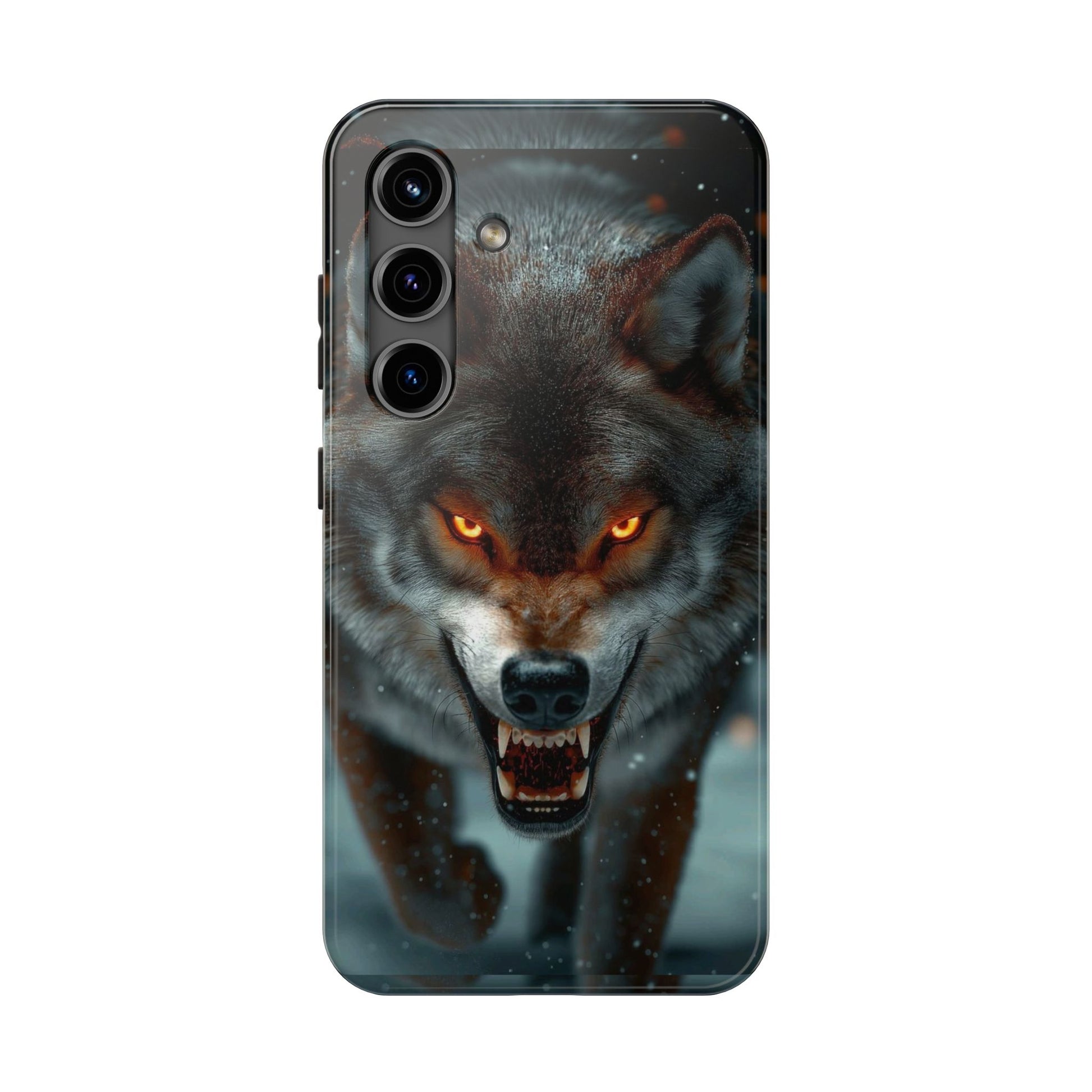 Alpha Male Wolf Themed Tough Phone Cases for Iphones & Samsung Phones