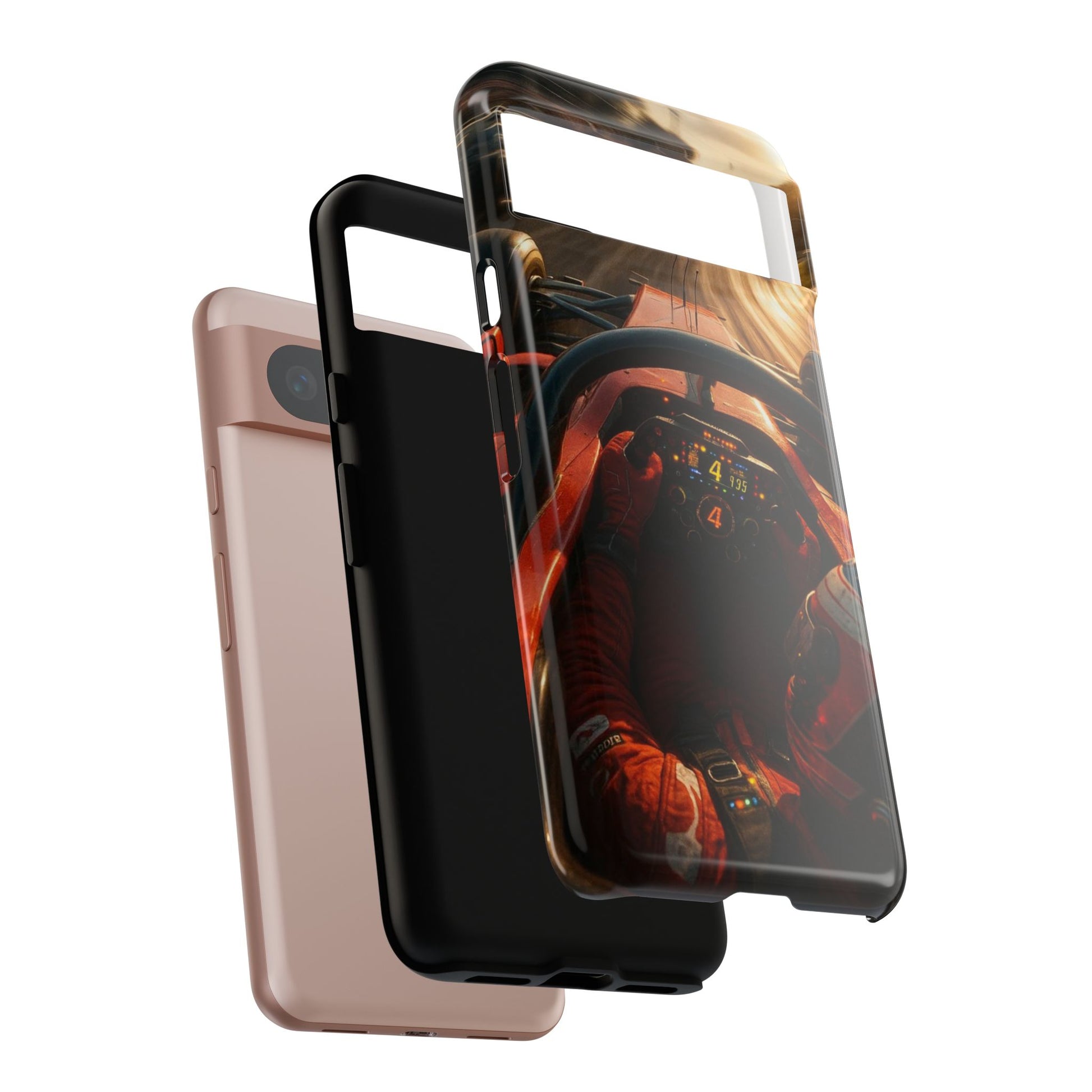 Formula 1 Cockpit Phone Case, Tough Cases for iPhones, Samsung, and Pixel