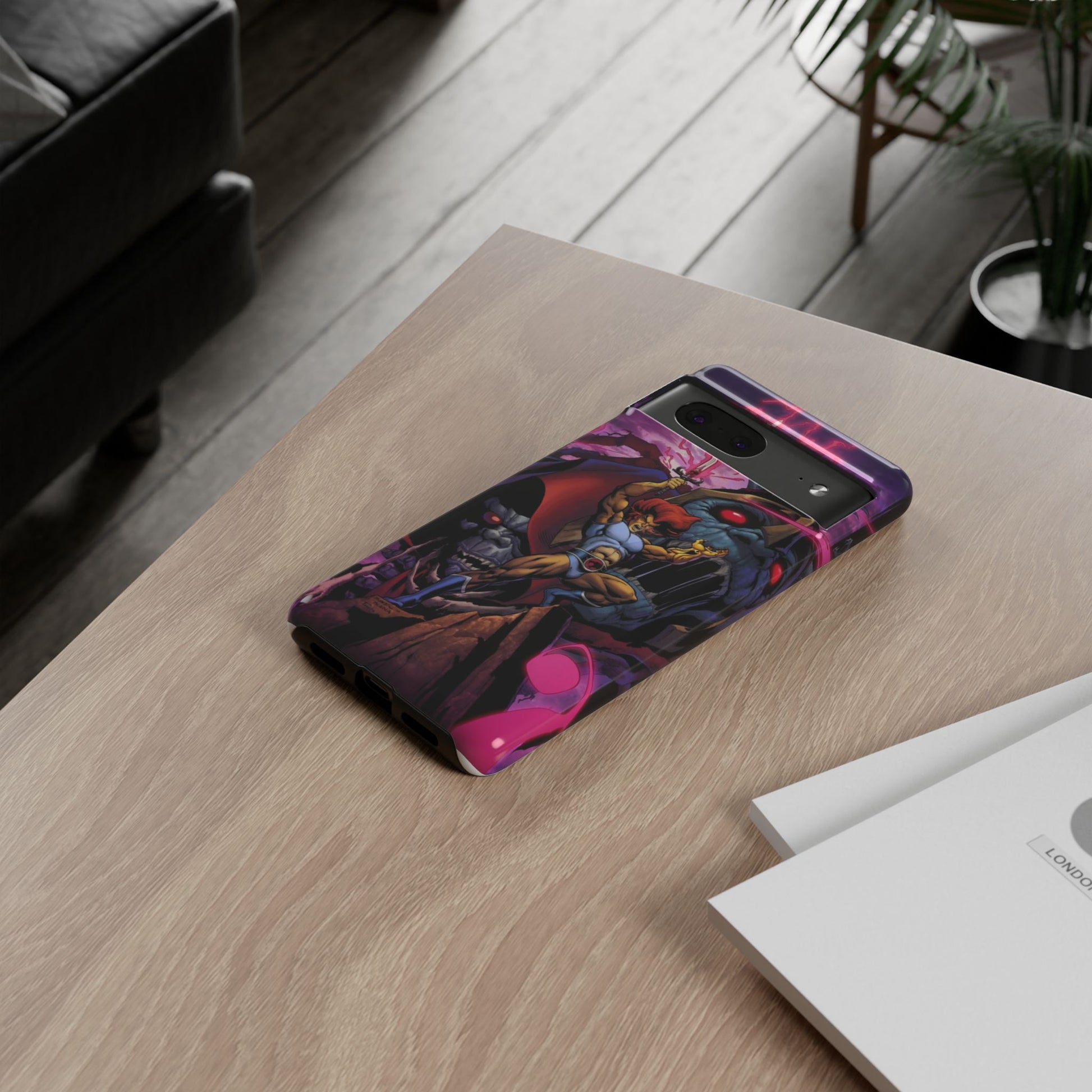 Thundercats Lion O x Mumra Tough Cases for iPhones, Samsung, and Pixel