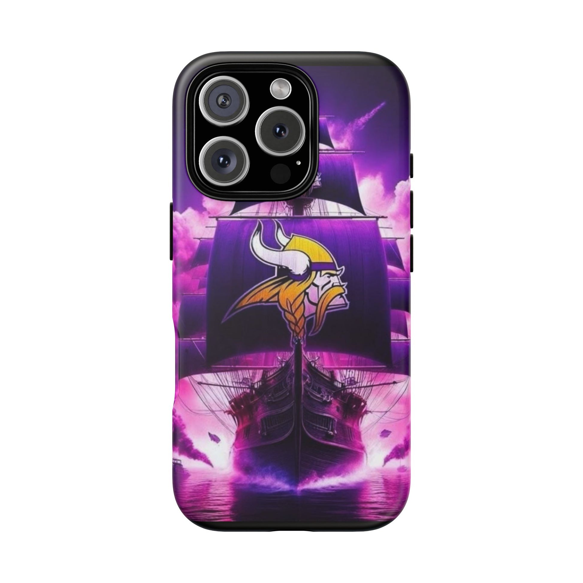 Minnesota Vikings Ship Football Phone Case, Tough Cases for iPhones, Samsung, and Pixel