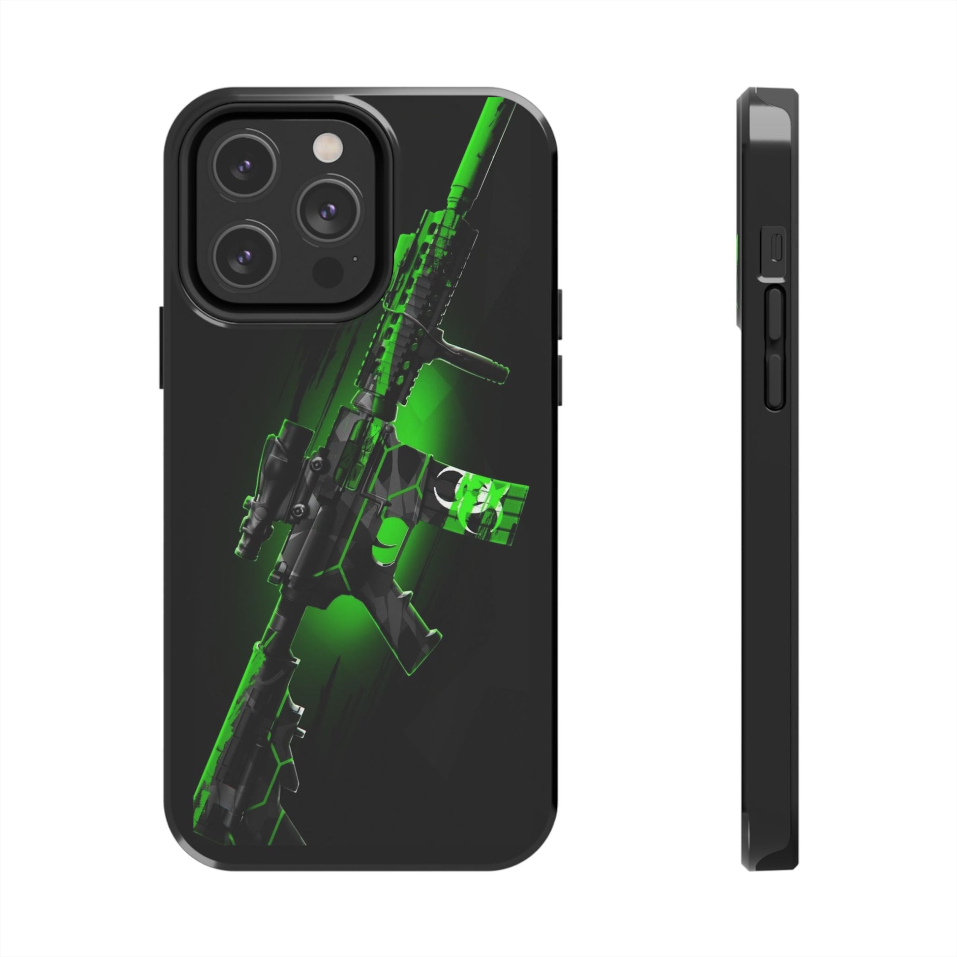 Biohazard Themed AR-15 Phone Cases for Iphones & Samsung Phones