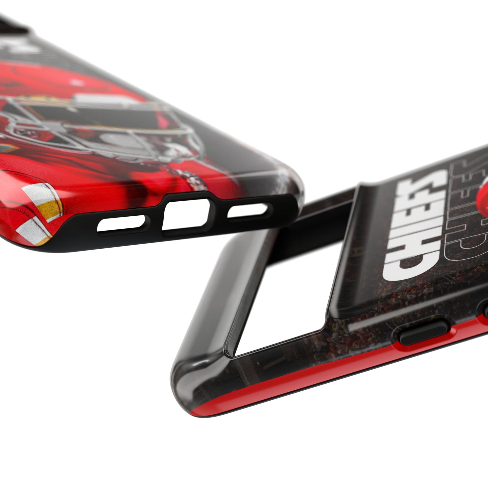 Kansas City Chiefs Football Helmet Logo Tough Cases for iPhones, Samsung, and Pixel