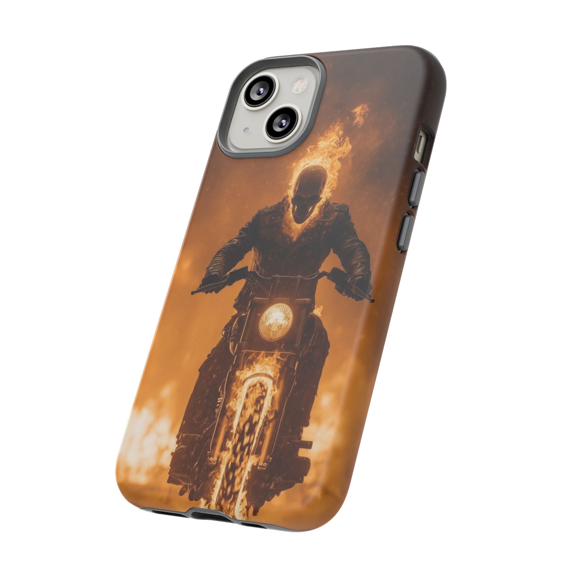 Marvel's Ghostrider Tough Cases for iPhones, Samsung, and Pixel
