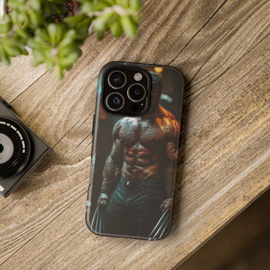 Marvel's Logan Wolverine Tough Cases for iPhones, Samsung, and Pixel