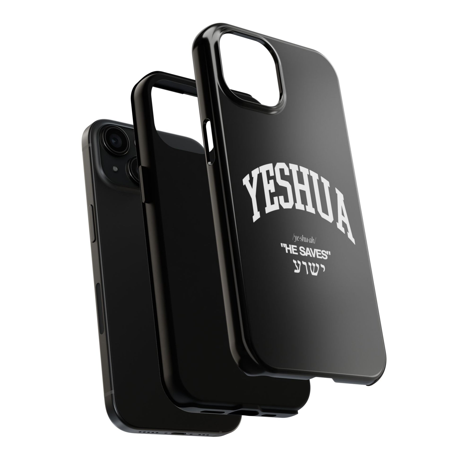 Yeshua He Saves Christian Theme Phone Cases for iPhones & Samsung Phones