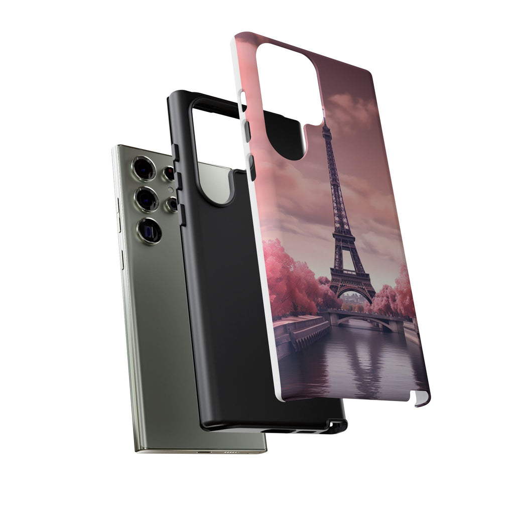 Eiffel Tower Paris Tough Cases for iPhones, Samsung, and Pixel