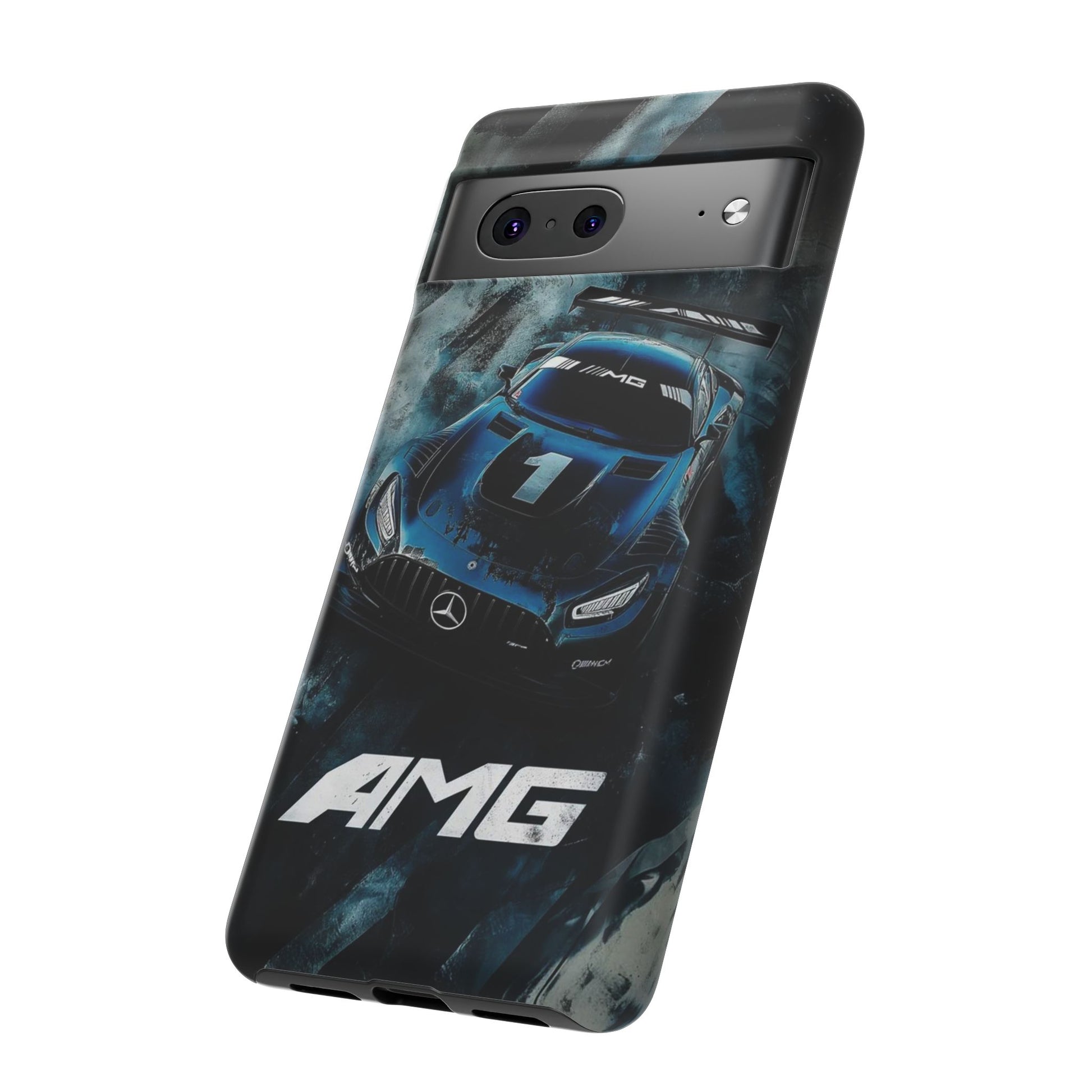 Mercedes AMG Racing Car Tough Cases for iPhones, Samsung, and Pixel
