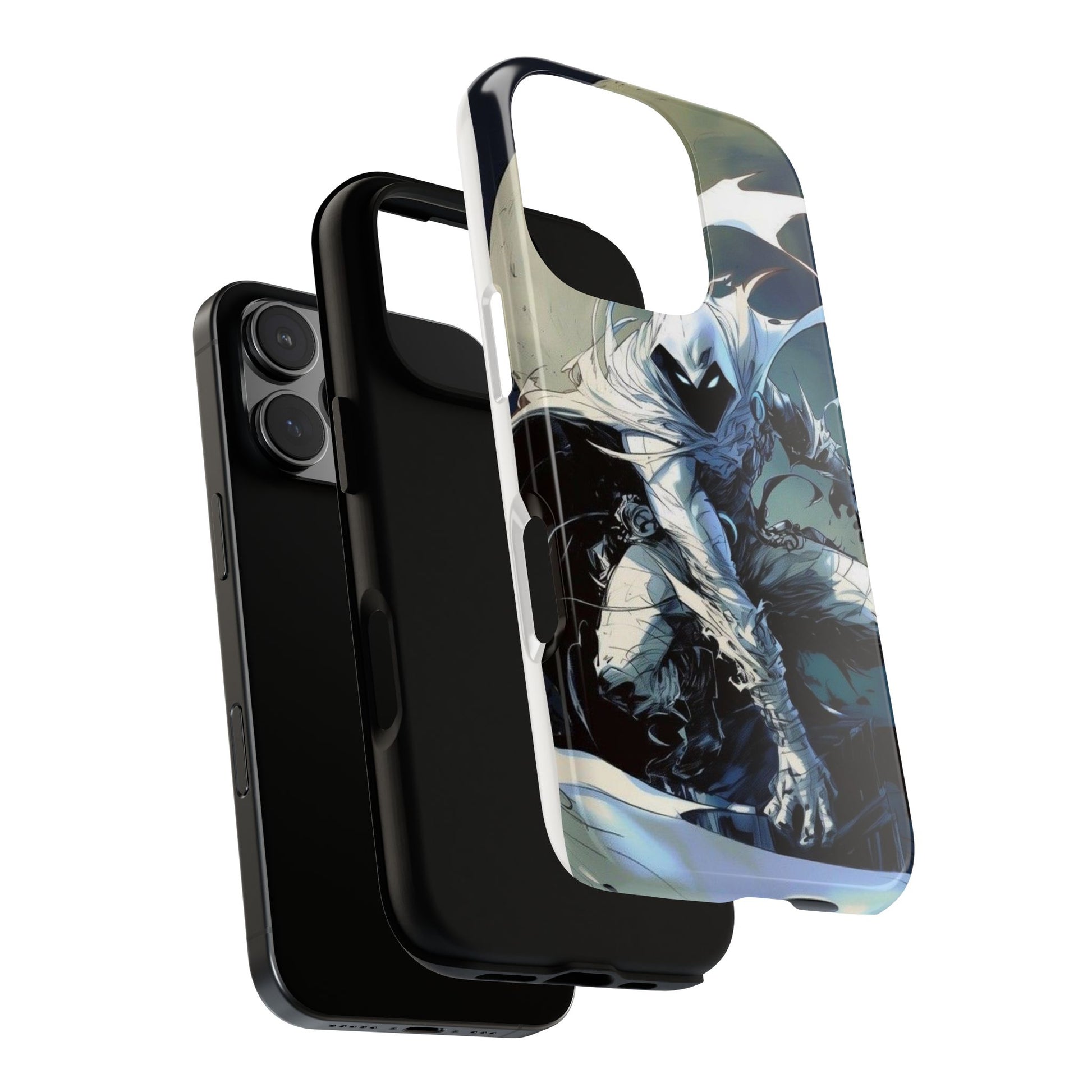Moon Knight Tough Cases for iPhones, Samsung, and Pixel