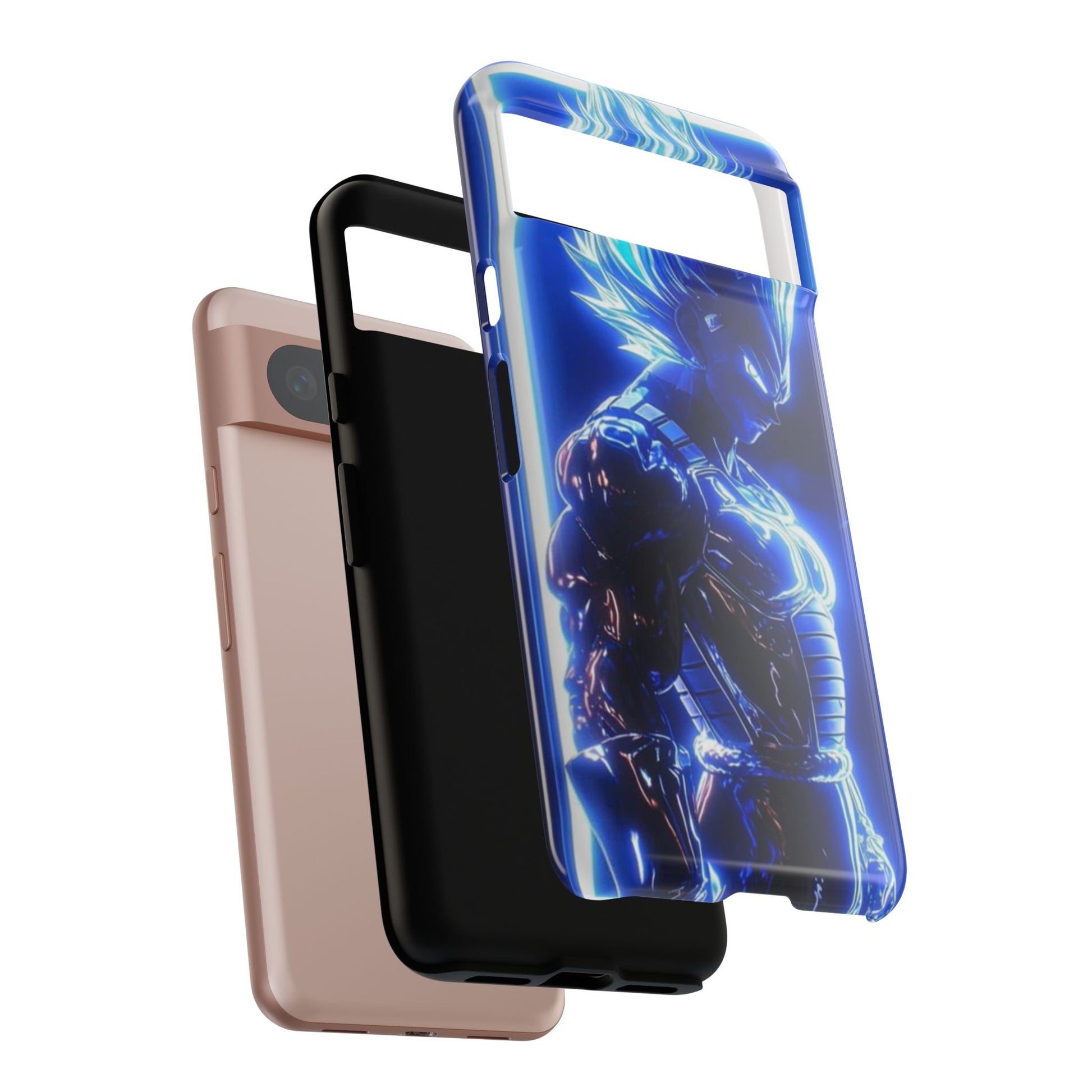 Anime Dragon Ball Z Super Saiyan Tough Cases for iPhones, Samsung, and Pixel