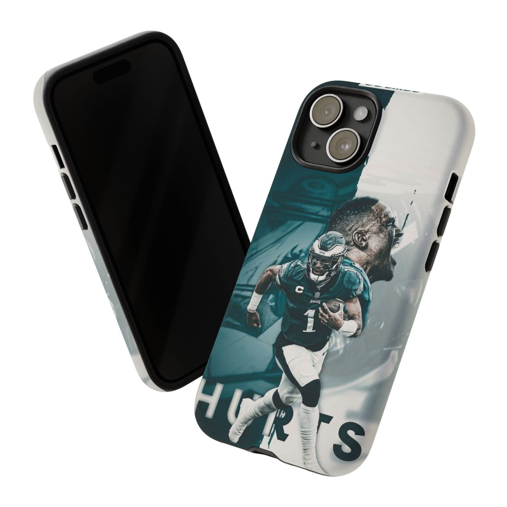 Jalen Hurts Eagles Football Tough Cases for iPhones, Samsung, and Pixel