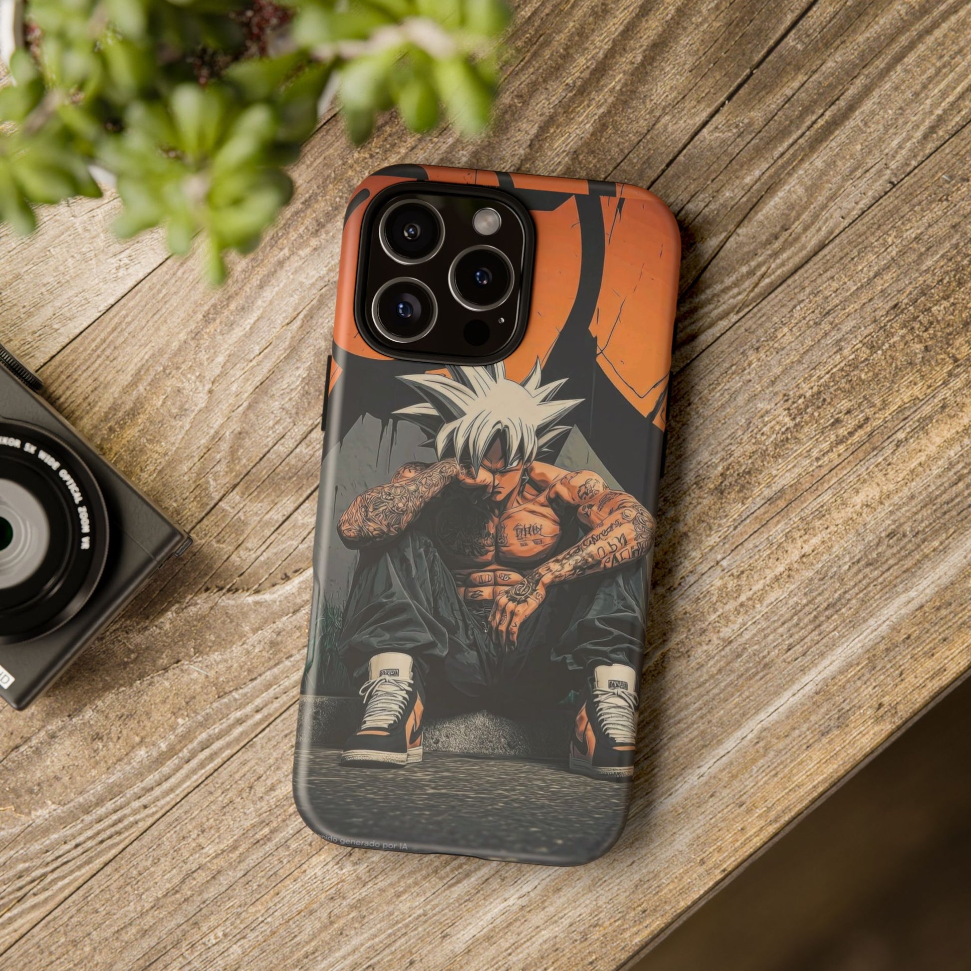 Anime DBZ Thug Tough Cases for iPhones, Samsung, and Pixel
