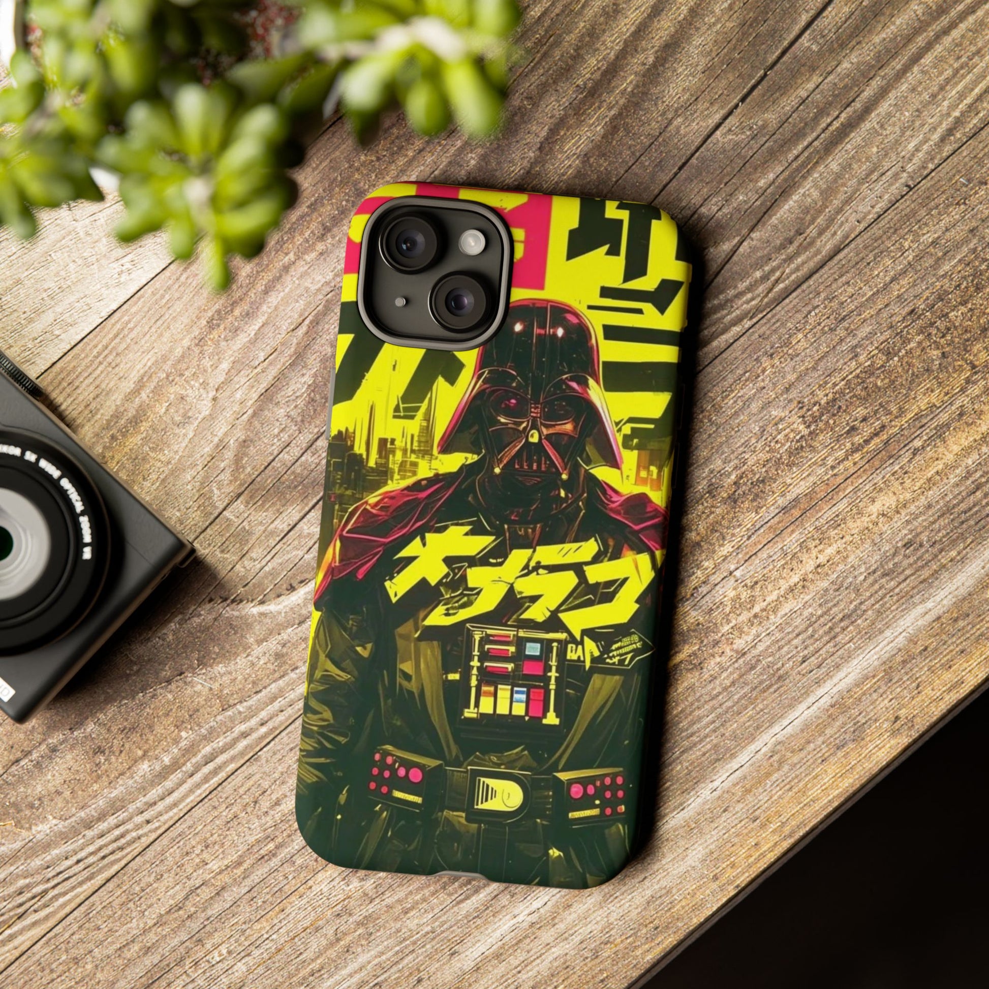 Cyberpunk X Vader Tough Cases for iPhones, Samsung, and Pixel