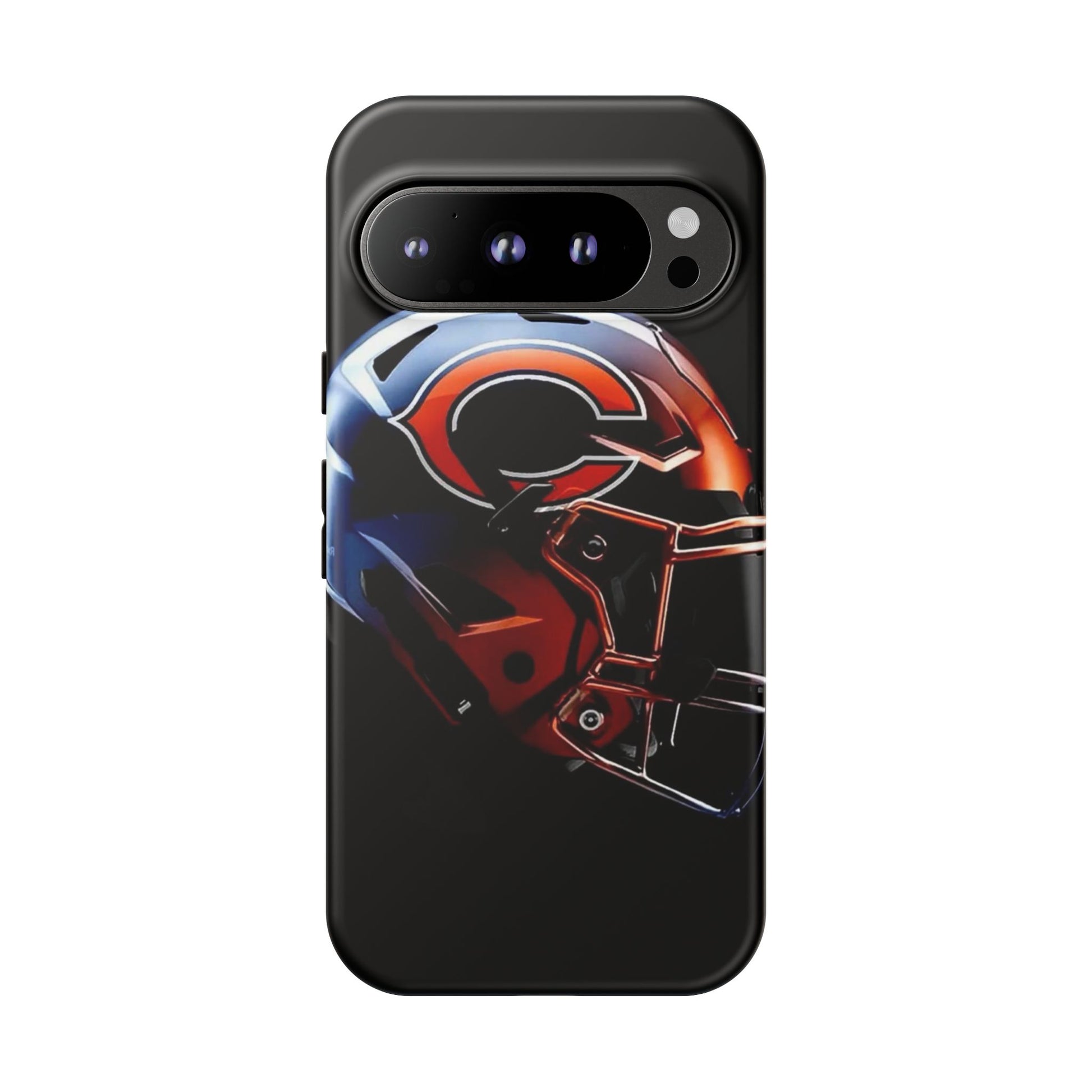 Football Helmet Chicago Bears Phone Case, Tough Cases for iPhones, Samsung, and Pixel