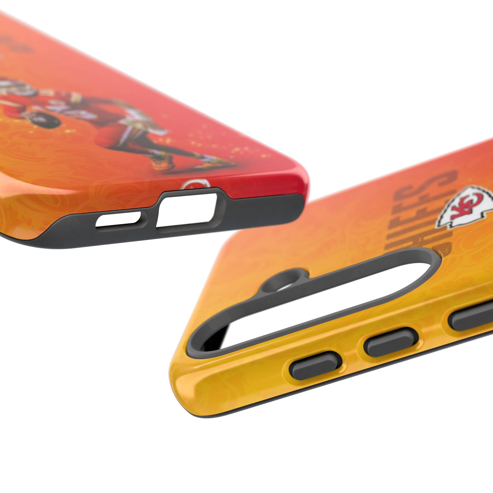 Kansas City Chiefs Patrick Mahomes Football Tough Cases for iPhones, Samsung, and Pixel