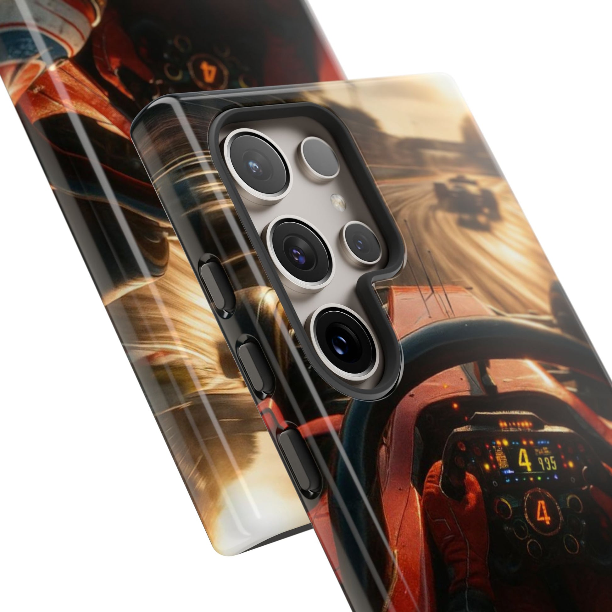 Formula 1 Cockpit Phone Case, Tough Cases for iPhones, Samsung, and Pixel