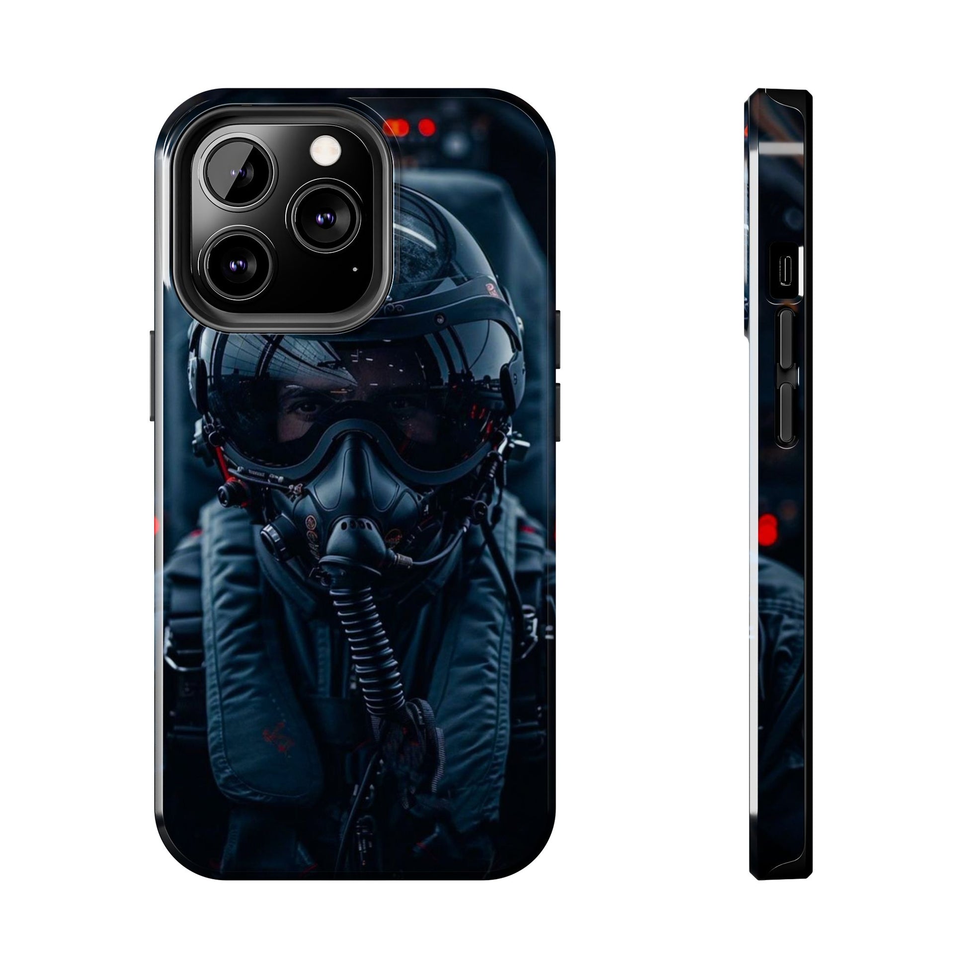 Air Force Pilot Fighter Jet Tough Phone Cases for iPhones & Samsung Phones