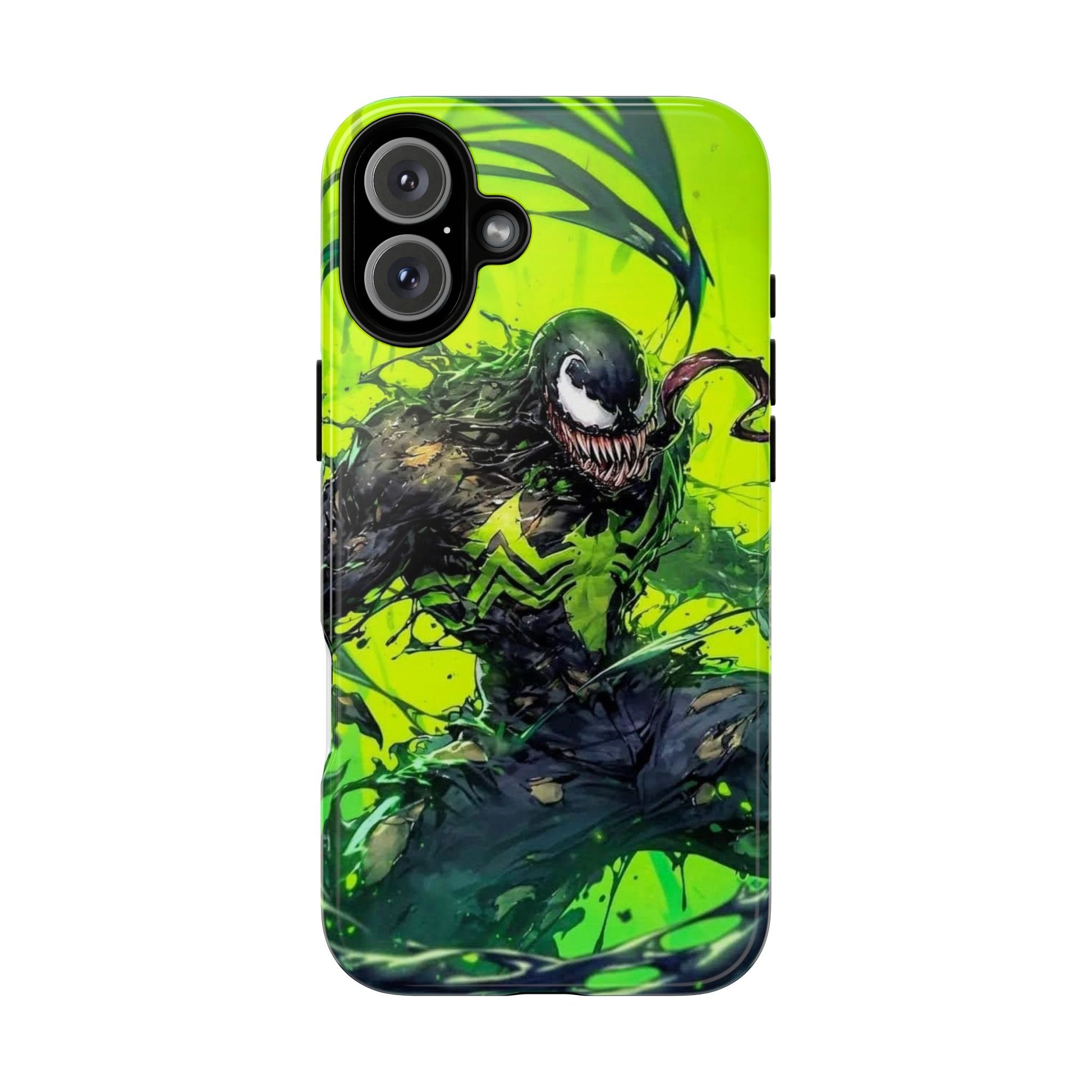 Evil Venom Phone Case, Tough Cases, Marvel Comics Phone for iPhones, Samsung, and Pixel