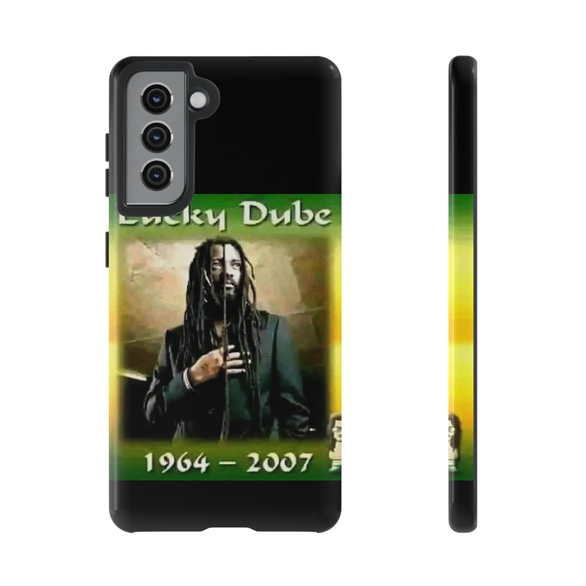 Lucky Dube Tough Cases for iPhones, Samsung, and Pixel